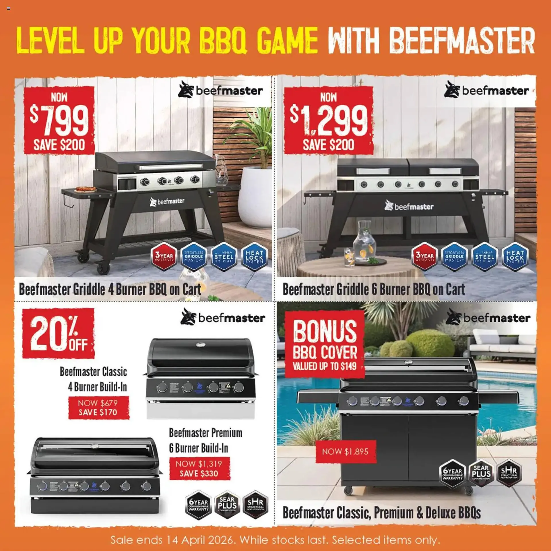 Barbeques Galore catalogue - Catalogue valid from 25 March to 14 April 2026 - page 3