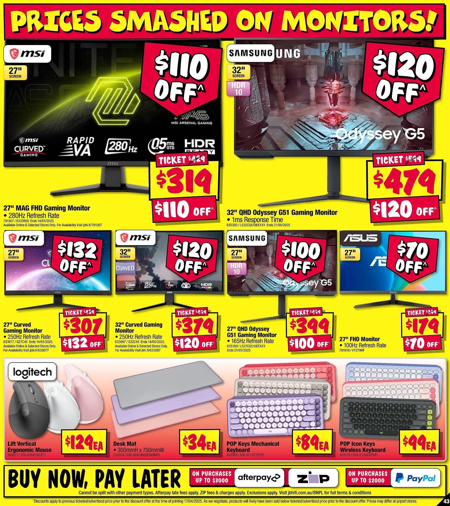 JB Hi-Fi catalogue - Catalogue valid from 1 May to 11 May 2025 - page 43