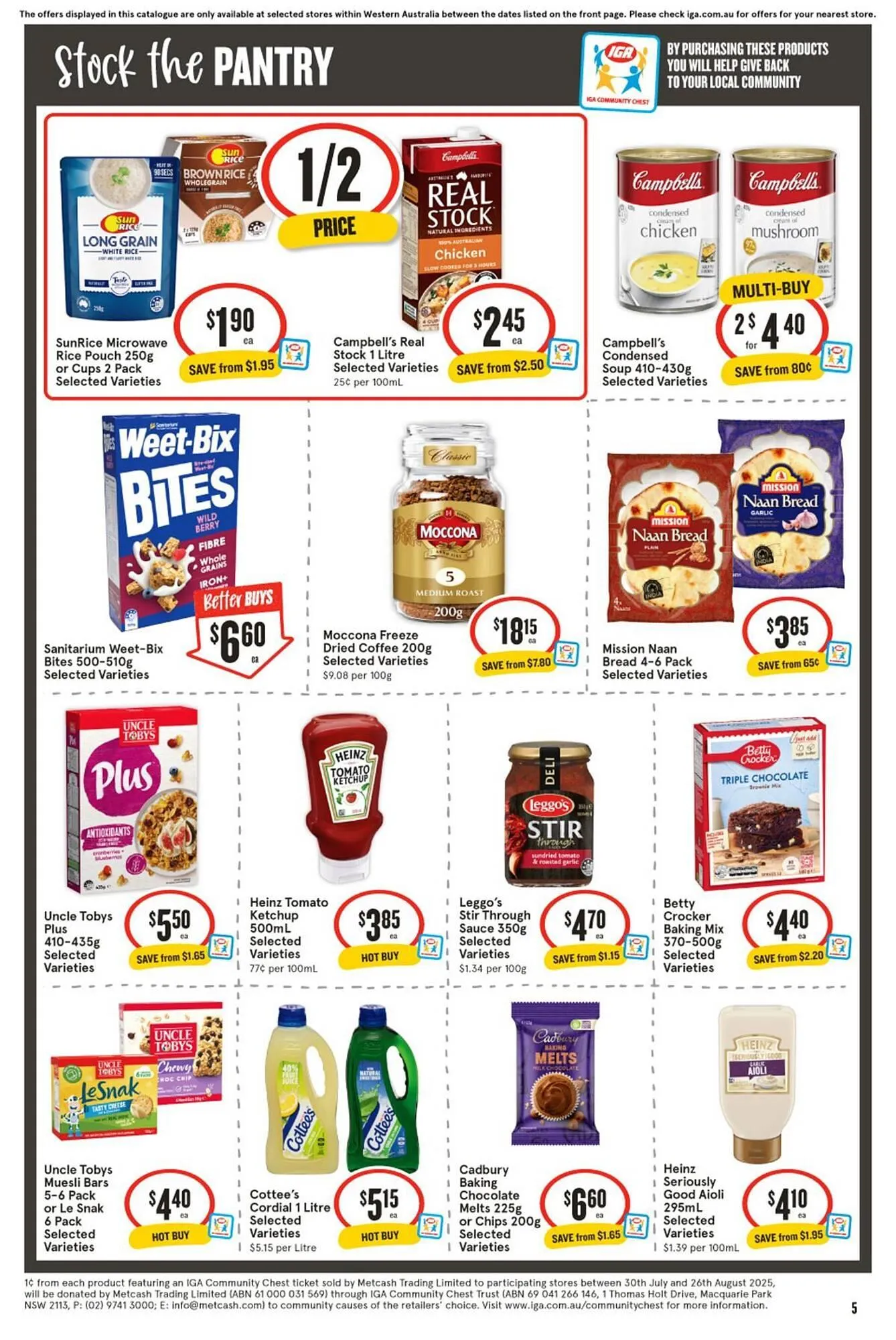IGA catalogue - Catalogue valid from 20 August to 26 August 2025 - page 6