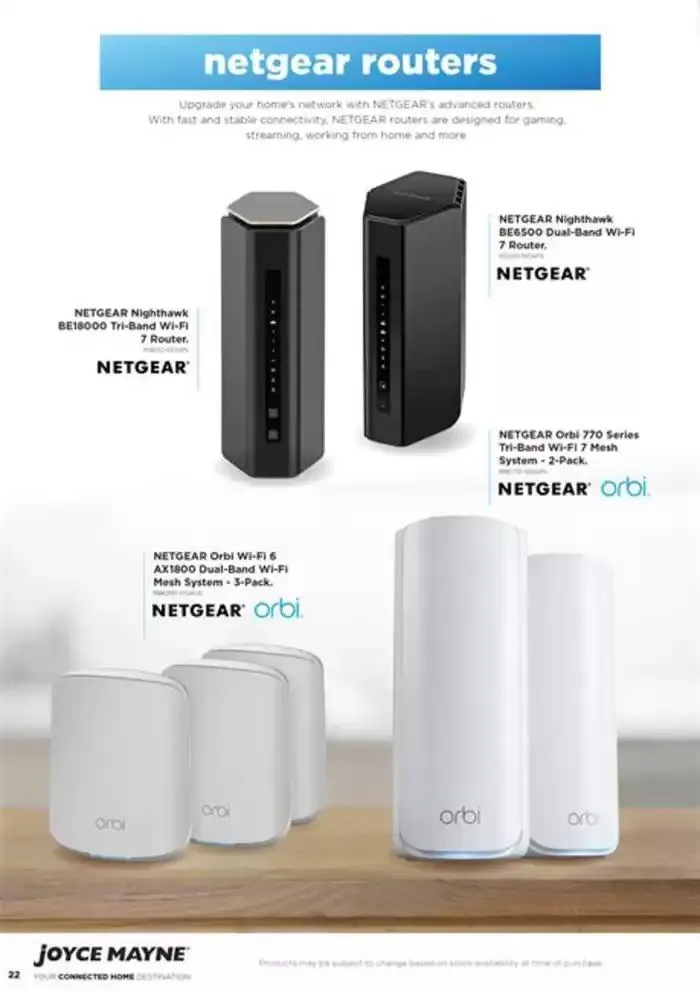 JM Connected Home Bundle Guide - Catalogue valid from 22 January to 31 July 2025 - page 22