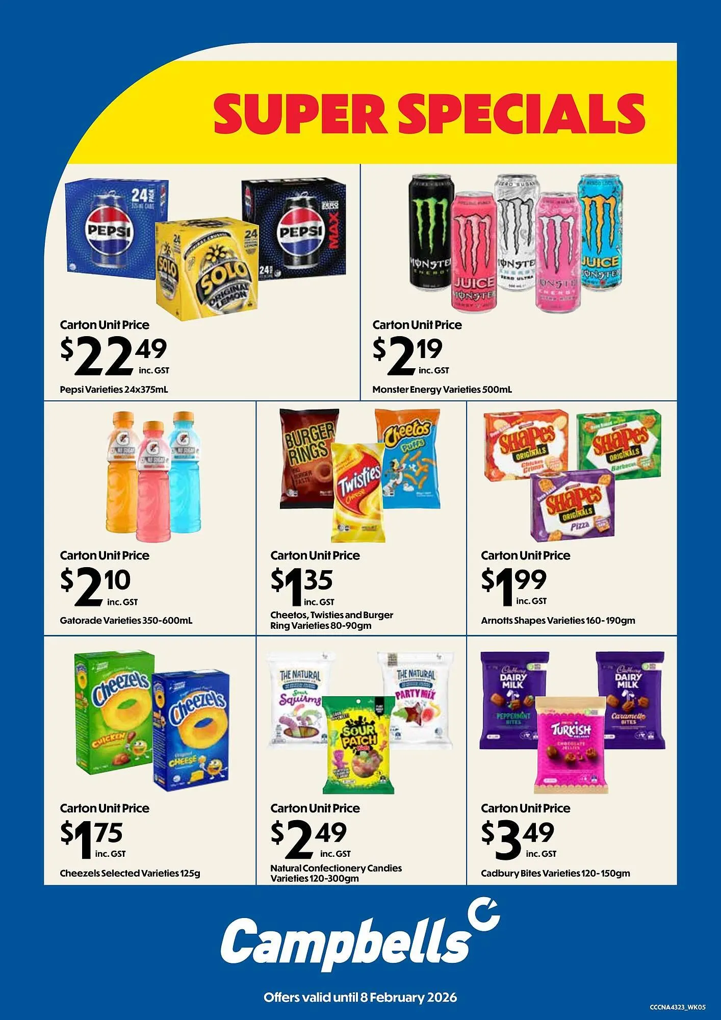 Campbells Wholesale catalogue - 1