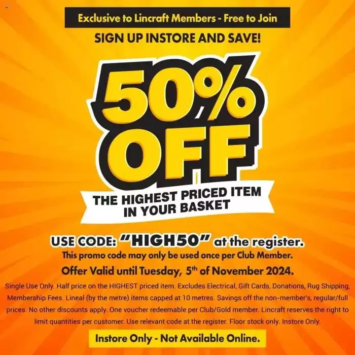 50% OFF - 1