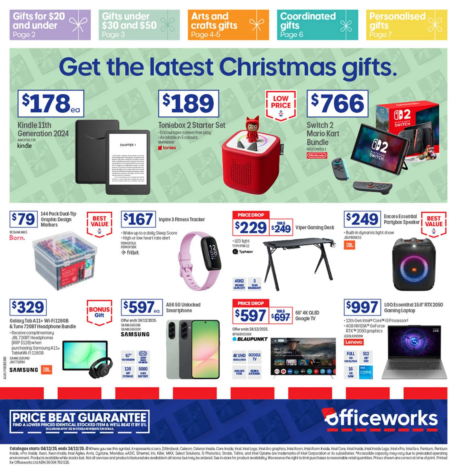 Officeworks catalogue - 1