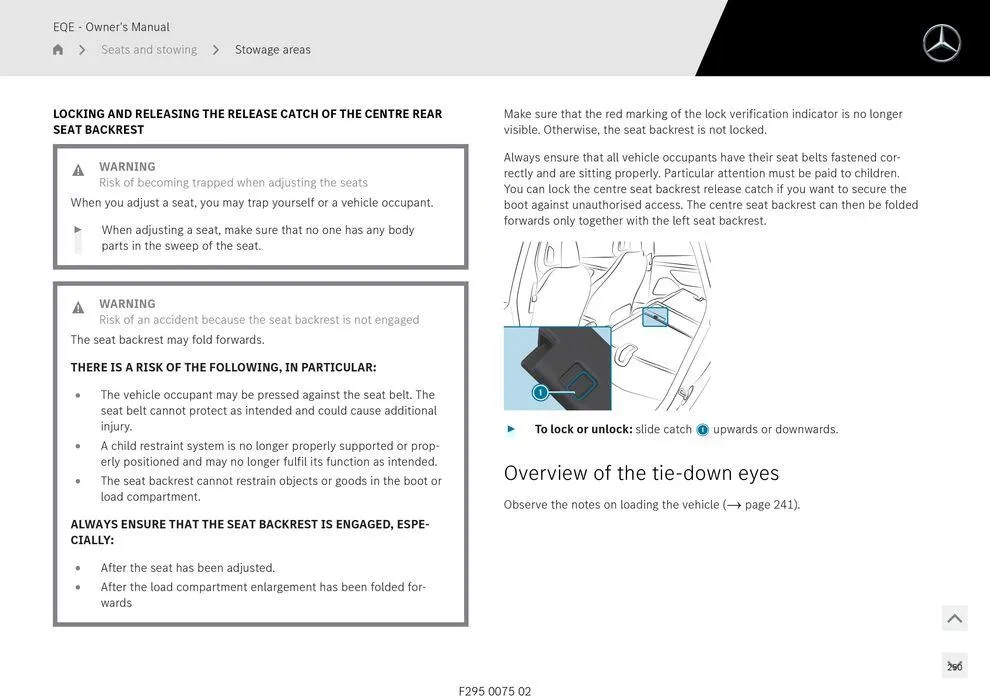 EQE Sedan - Catalogue valid from 11 September to 11 September 2025 - page 250