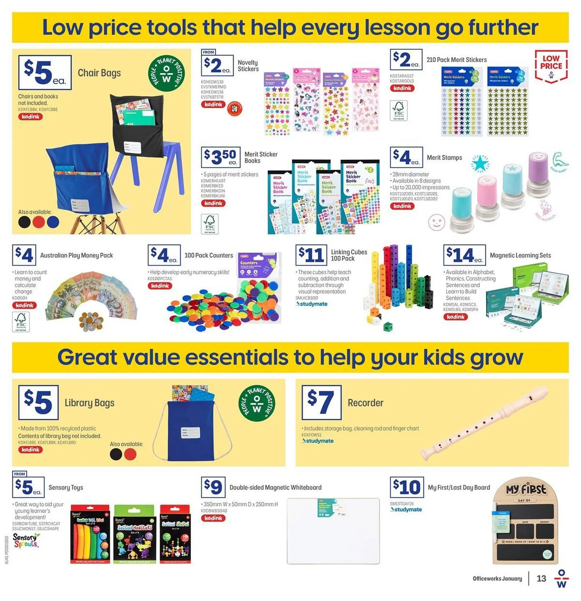 Officeworks catalogue - Catalogue valid from 1 January to 8 February 2026 - page 13