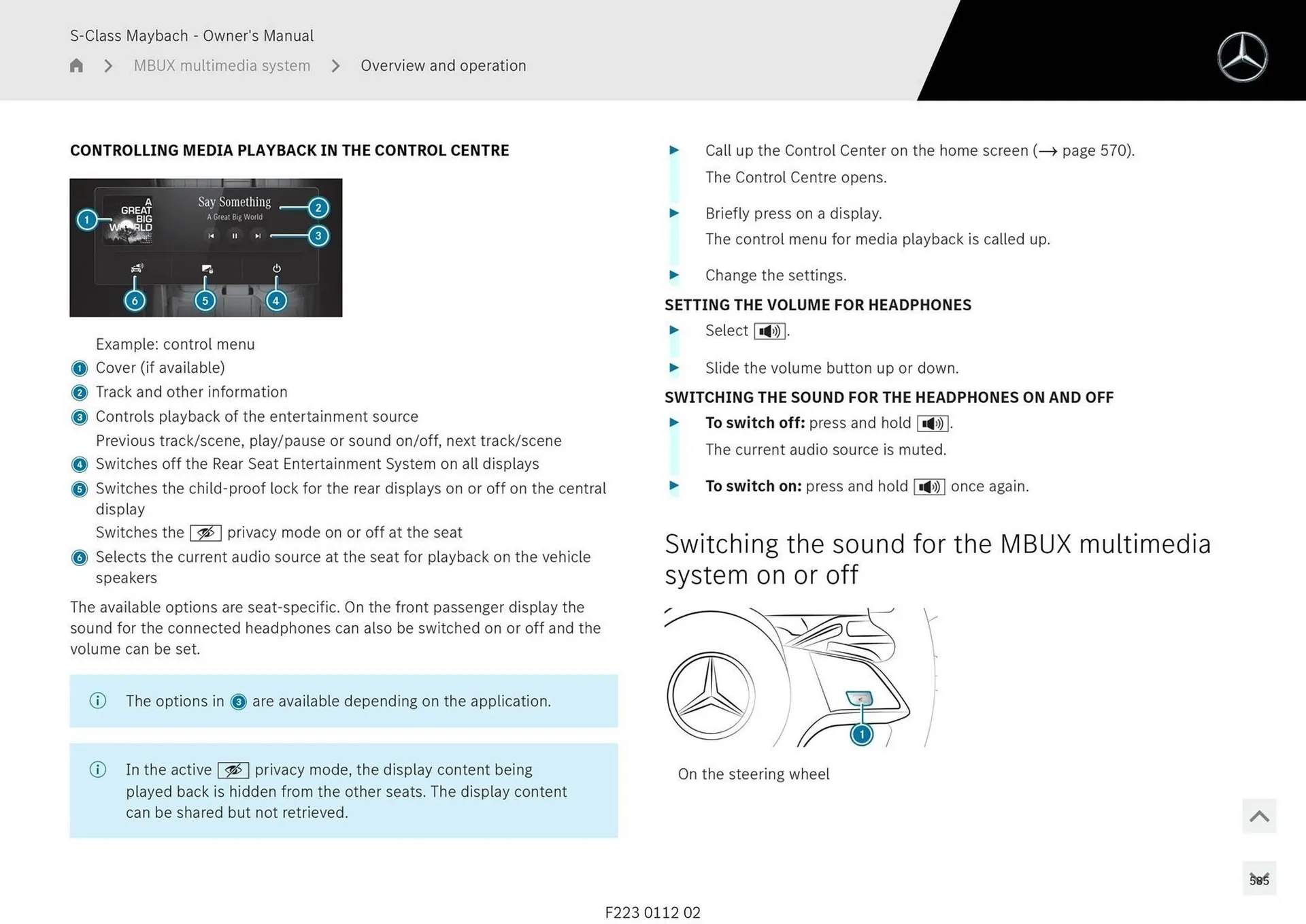 Mercedes-Benz catalogue - Catalogue valid from 1 May to 1 May 2026 - page 585