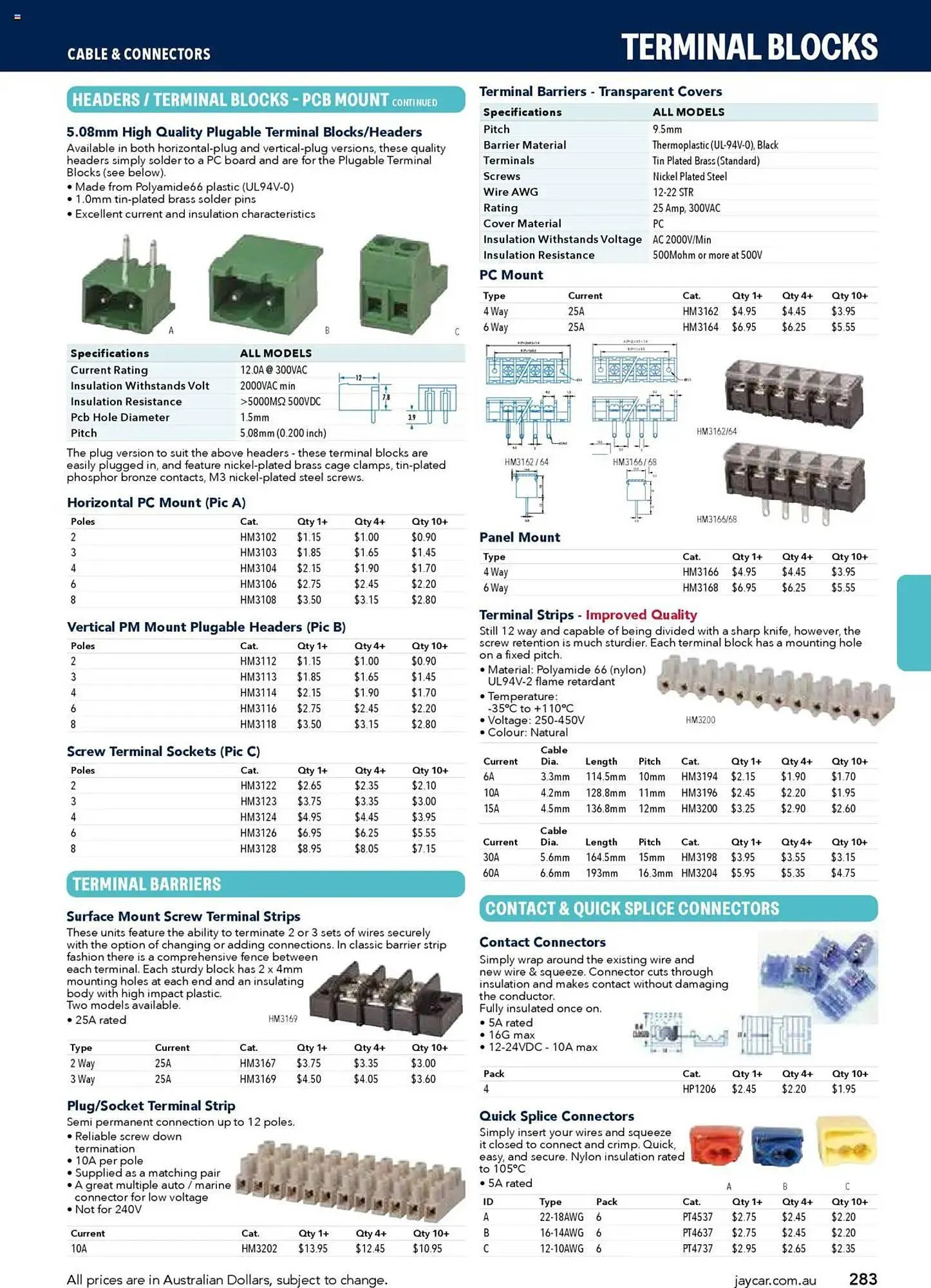 Jaycar Electronics catalogue - Catalogue valid from 8 July to 9 July 2026 - page 283