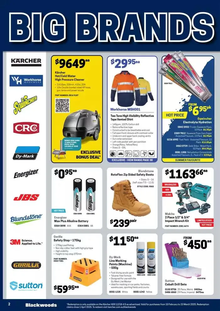 Big Brands, Endless Solutions - Catalogue valid from 10 February to 23 March 2025 - page 2