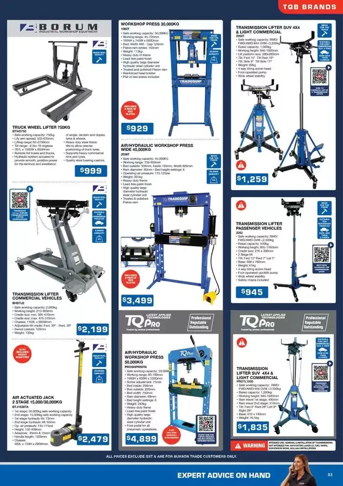 Tools And Equipment - Catalogue valid from 1 April to 30 June 2025 - page 83