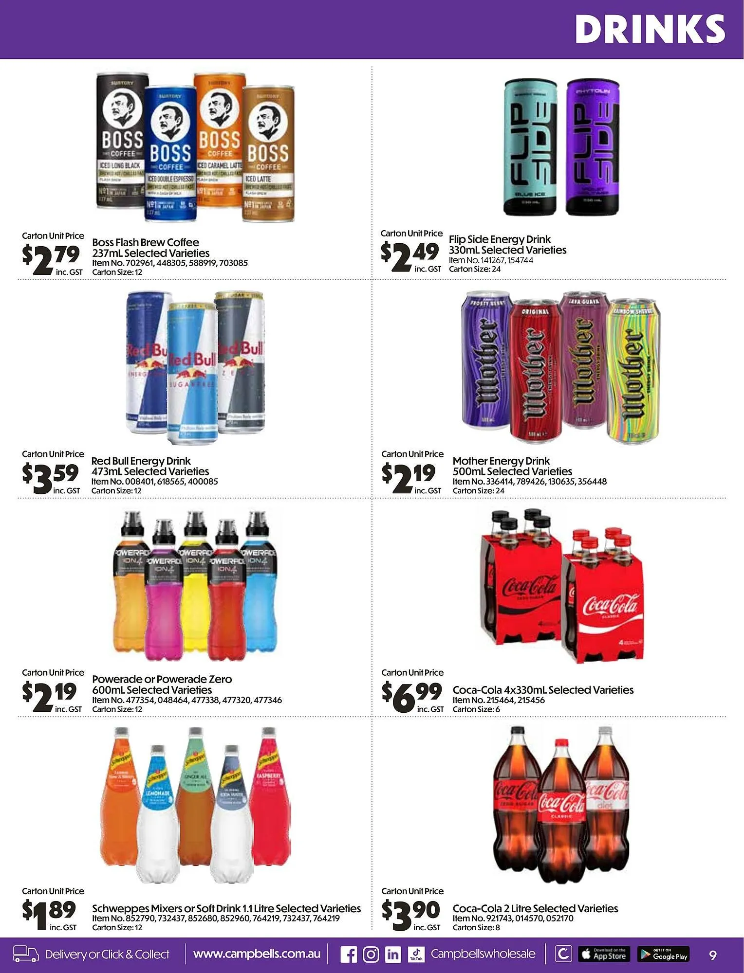 Campbells Wholesale catalogue - Catalogue valid from 28 July to 24 August 2025 - page 9
