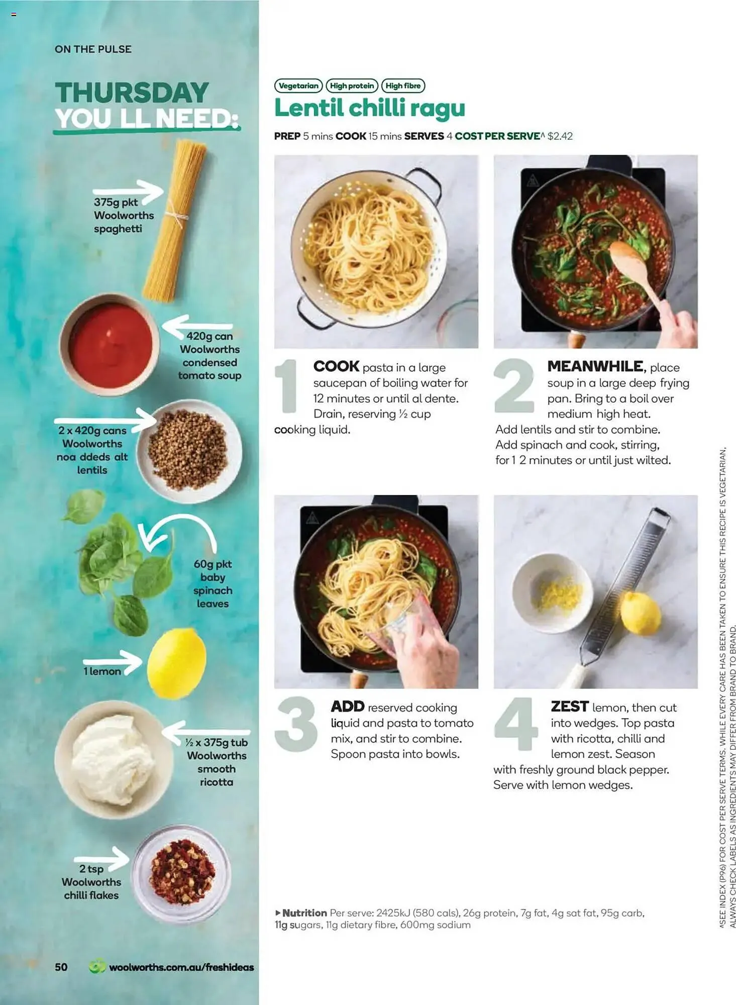 Woolworths catalogue - Catalogue valid from 31 July to 31 August 2025 - page 50