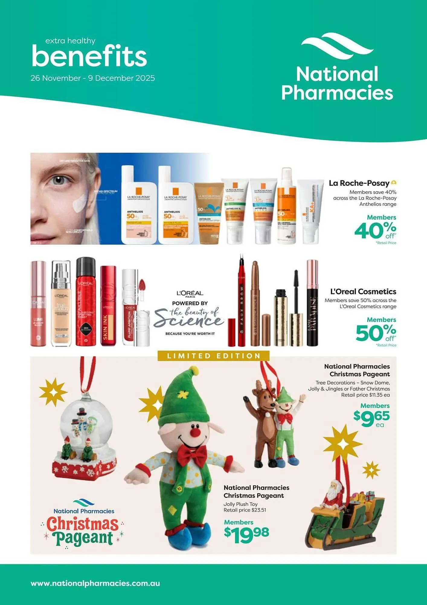 National Pharmacies catalogue - Catalogue valid from 26 November to 9 December 2025 - page 1