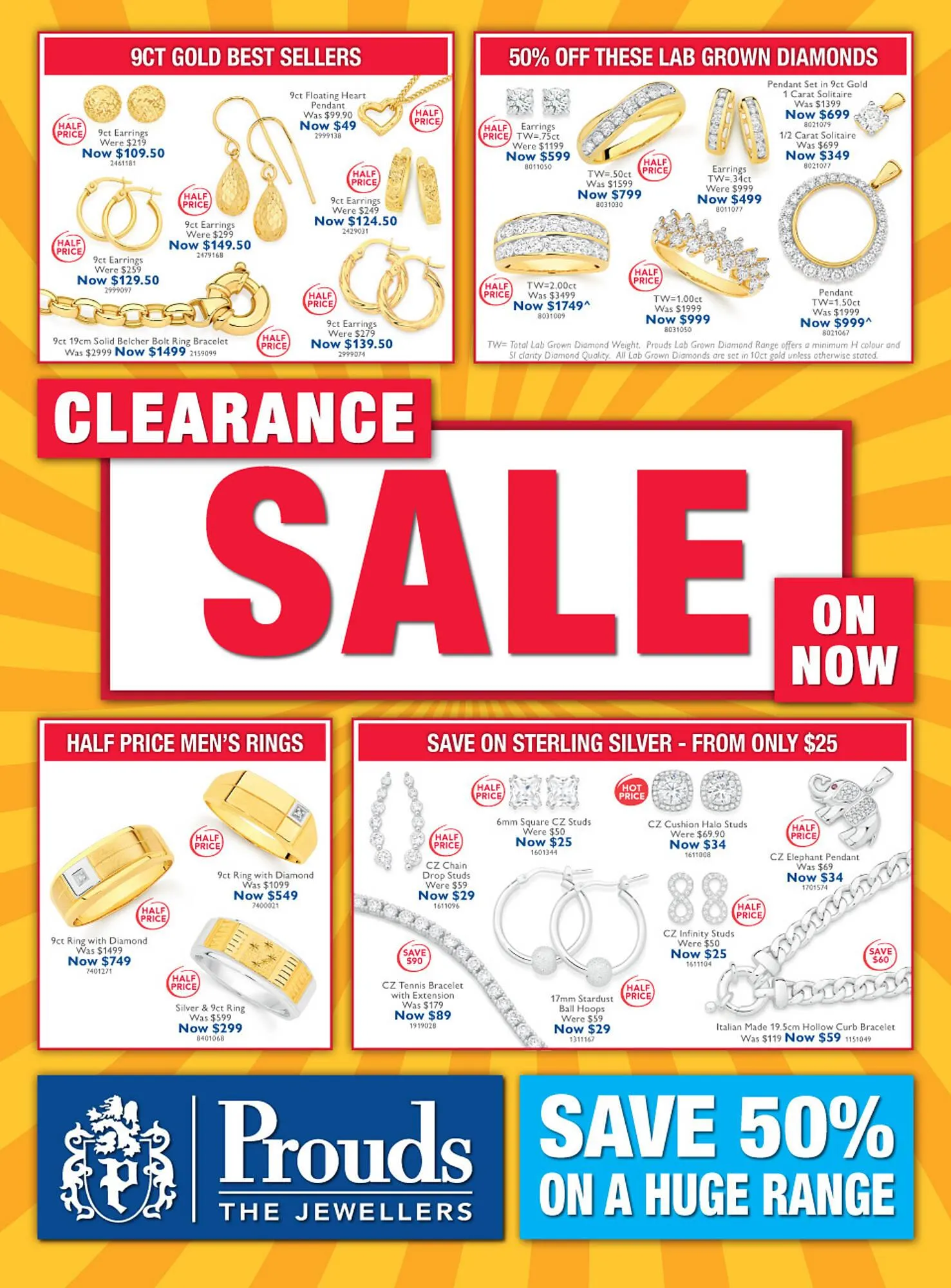 Prouds catalogue - Catalogue valid from 8 September to 5 October 2025 - page 1
