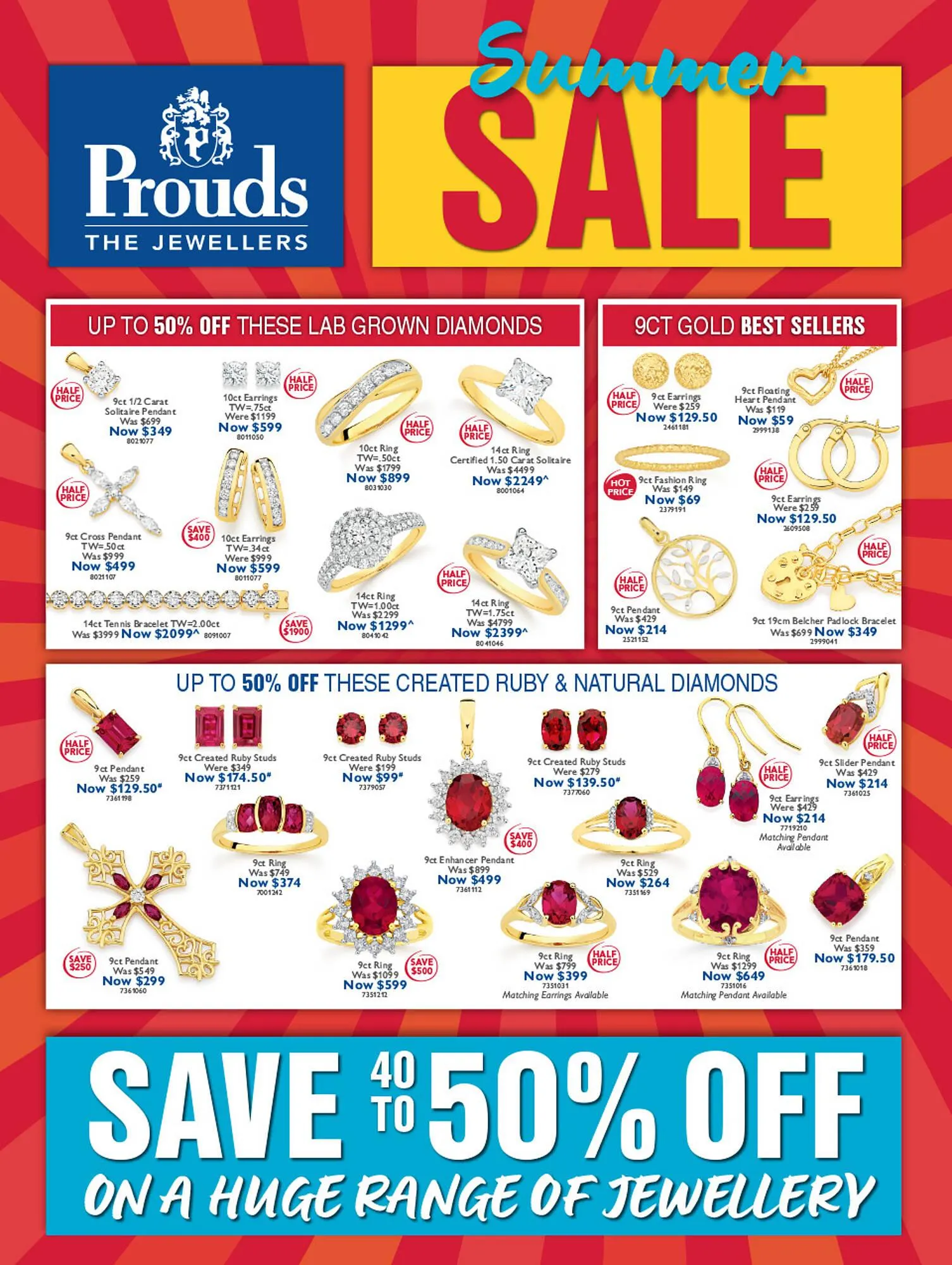 Prouds catalogue - Catalogue valid from 3 January to 25 January 2026 - page 1