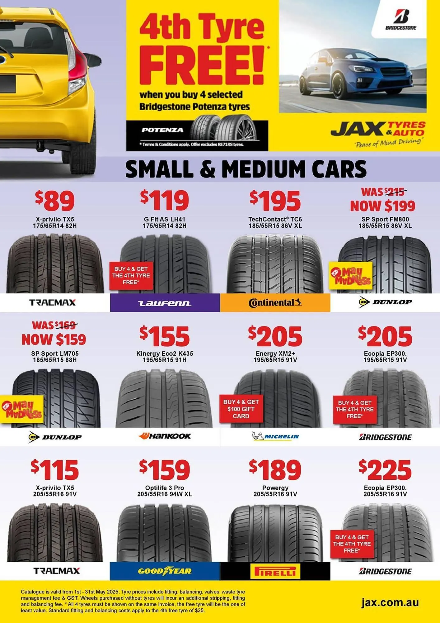 Jax Tyres catalogue - Catalogue valid from 5 May to 31 May 2025 - page 2