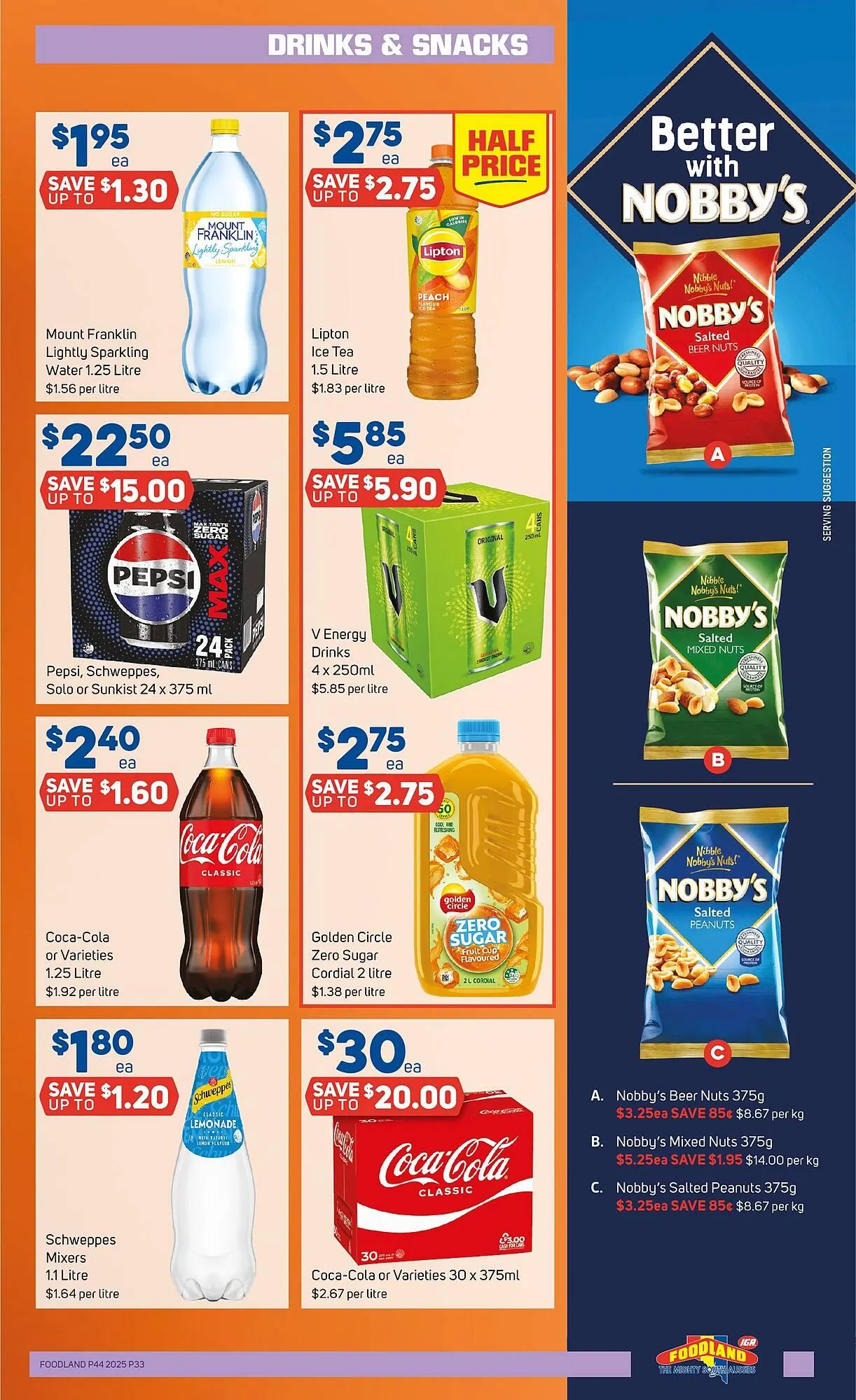 Foodland catalogue - Catalogue valid from 29 October to 4 November 2025 - page 33