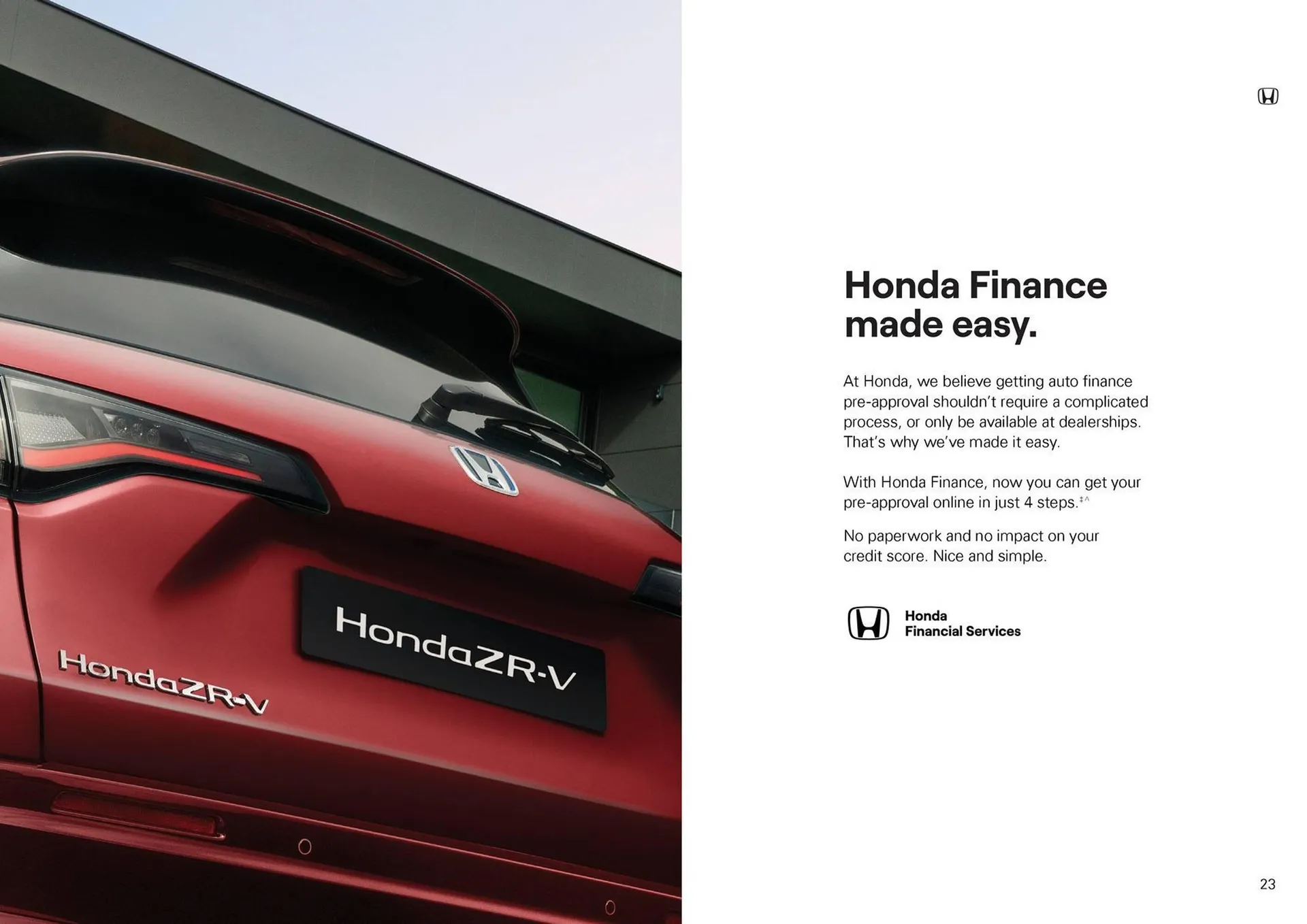 Honda catalogue - Catalogue valid from 30 May to 30 May 2026 - page 23