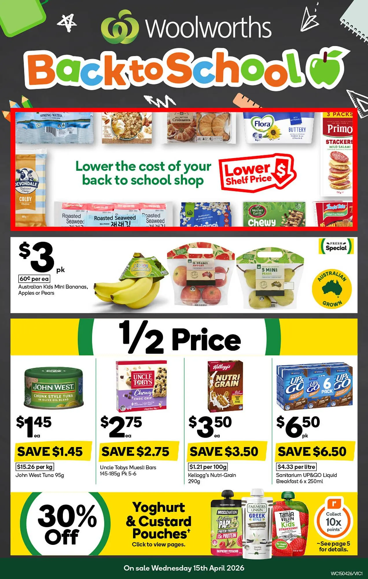 Woolworths catalogue - Catalogue valid from 15 April to 21 April 2026 - page 1