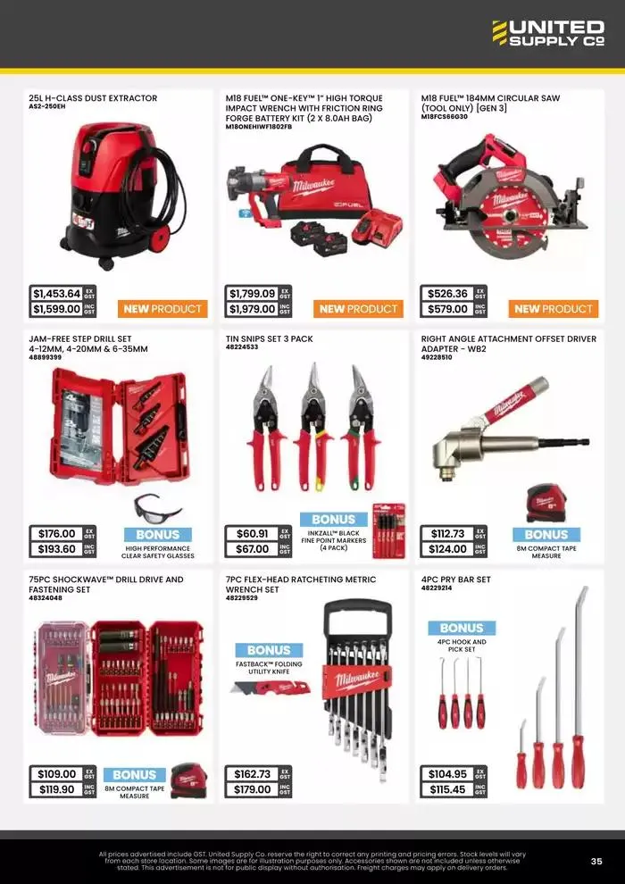  Tool Centre McKinnon APR-JUN 25 - Catalogue valid from 1 April to 30 June 2025 - page 35