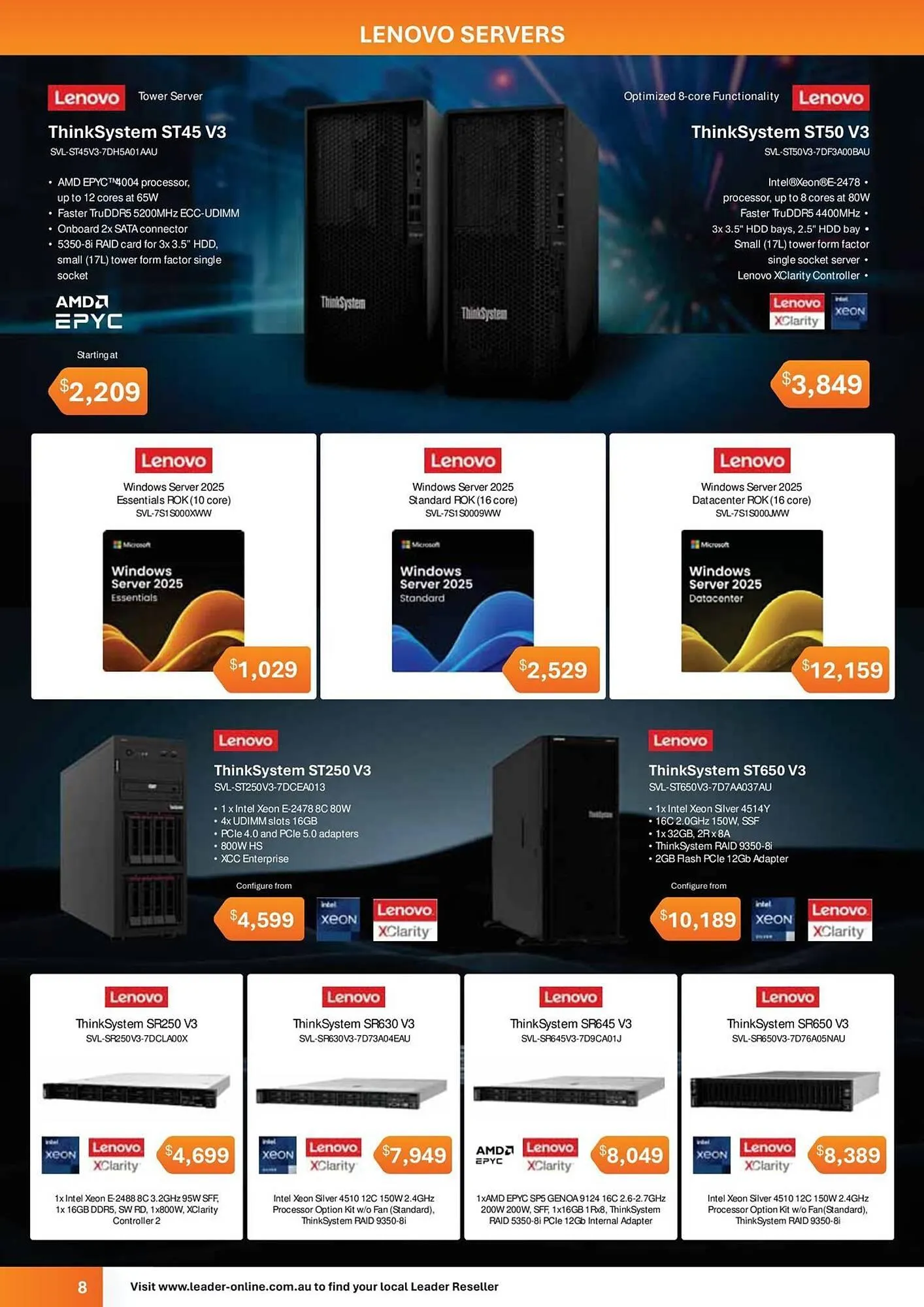 Leader Computers catalogue - Catalogue valid from 1 July to 31 October 2025 - page 8