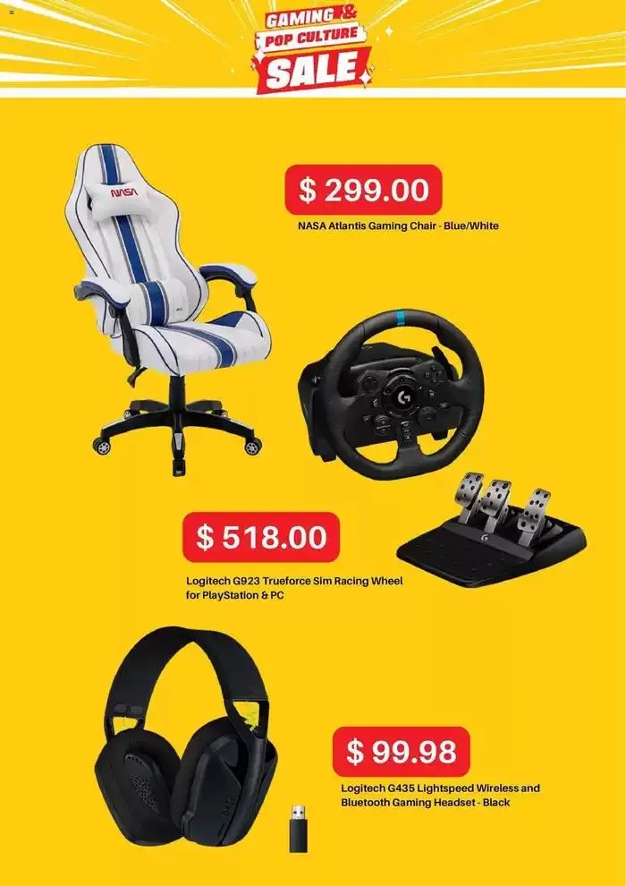 Gaming & Pop Culture Sale - Catalogue valid from 7 October to 9 November 2024 - page 4