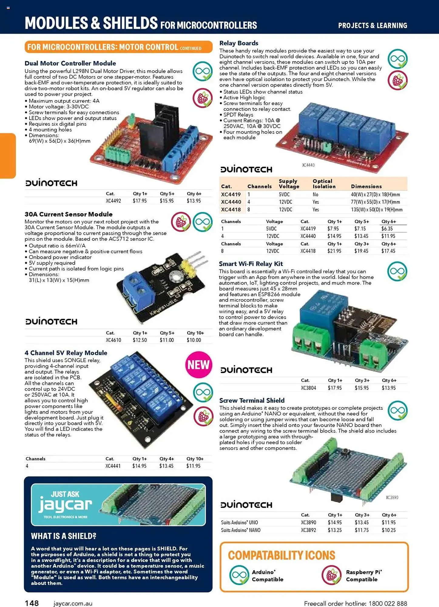Jaycar Electronics catalogue - Catalogue valid from 8 July to 9 July 2026 - page 148