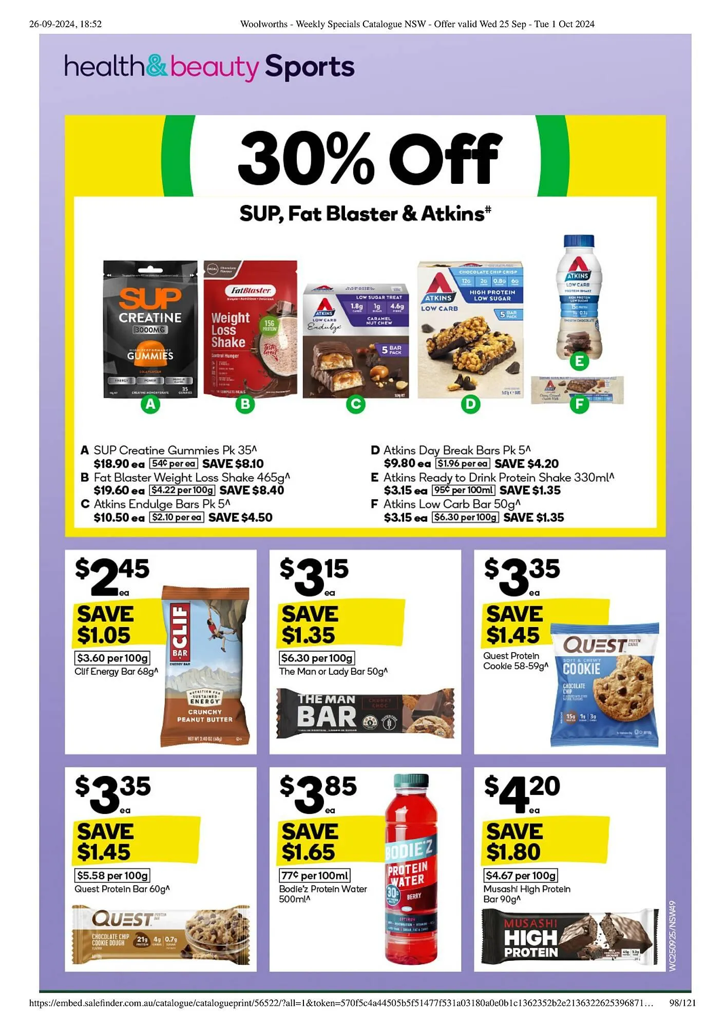 BIG W catalogue - Catalogue valid from 25 September to 1 October 2024 - page 98