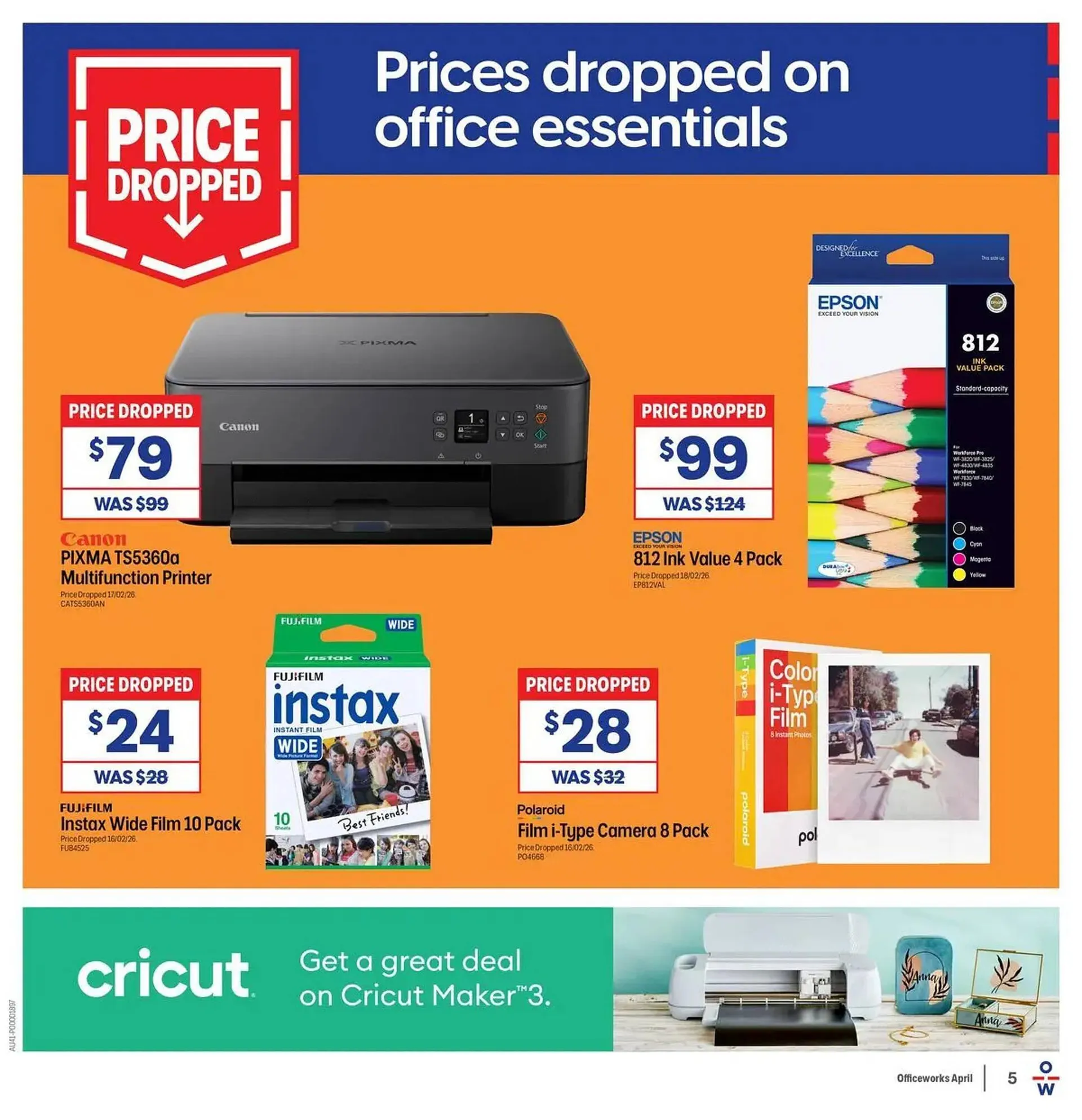 Officeworks catalogue - Catalogue valid from 30 March to 14 April 2026 - page 5