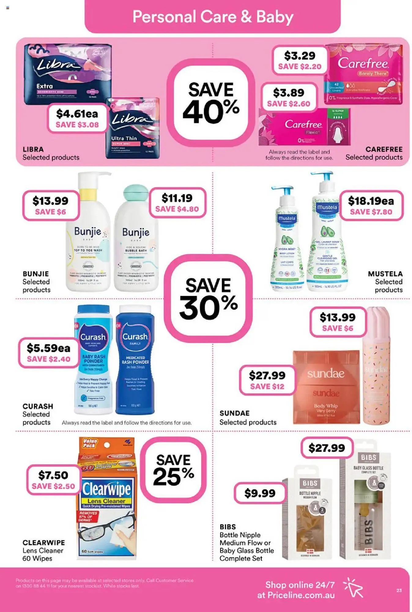 Priceline catalogue - Catalogue valid from 8 April to 22 April 2025 - page 23