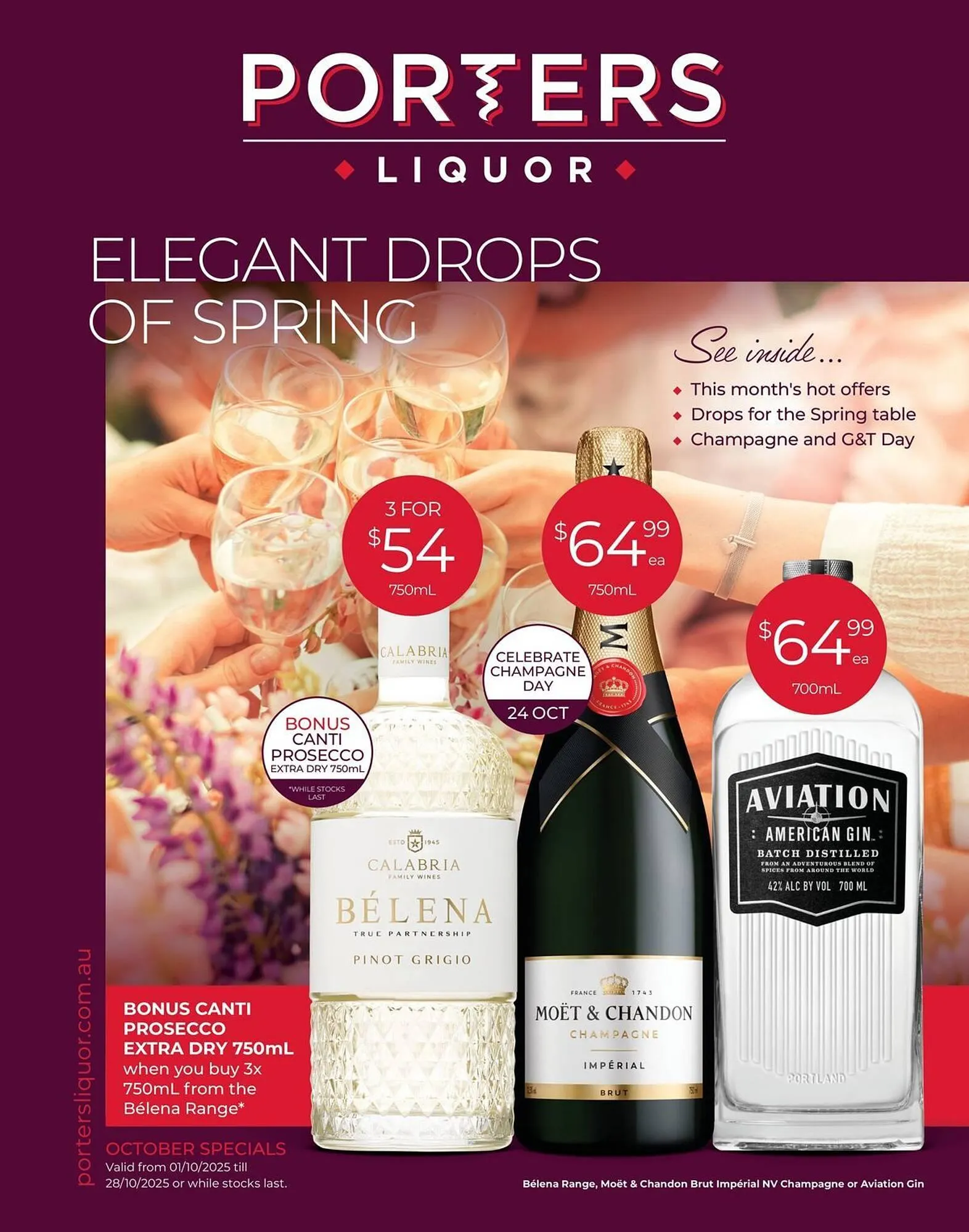 Porters catalogue - Catalogue valid from 1 October to 28 October 2025 - page 1