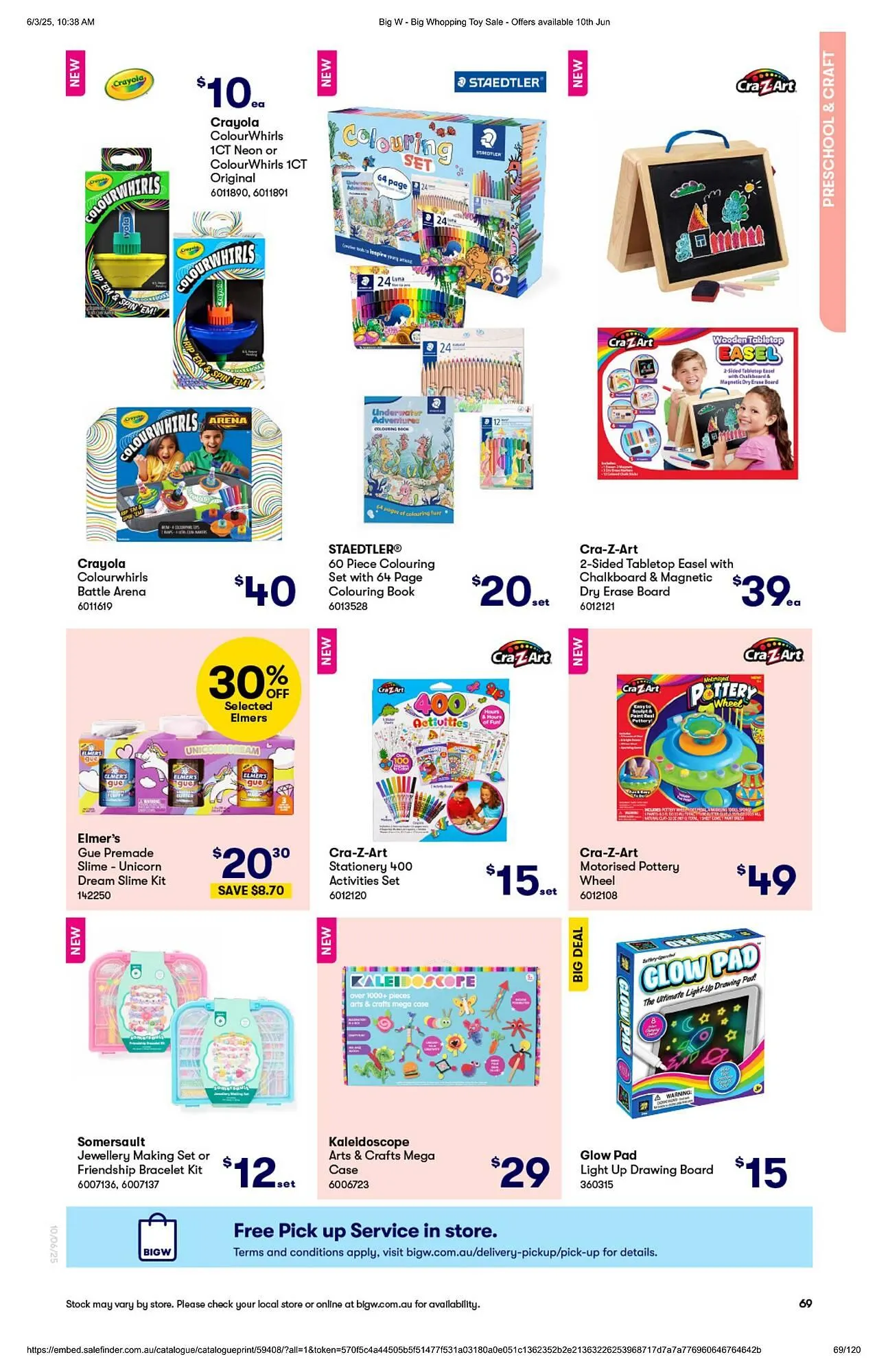 BIG W catalogue - Catalogue valid from 10 June to 9 July 2025 - page 69