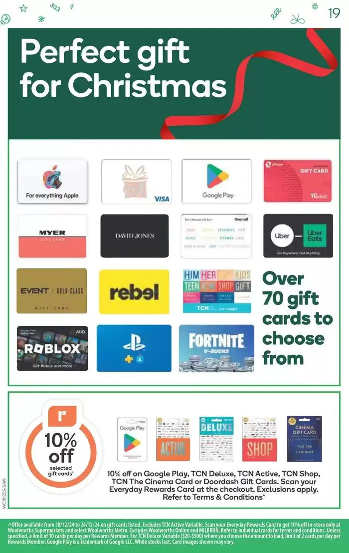 Weekly Specials - 18/12 - Catalogue valid from 18 December to 24 December 2024 - page 19