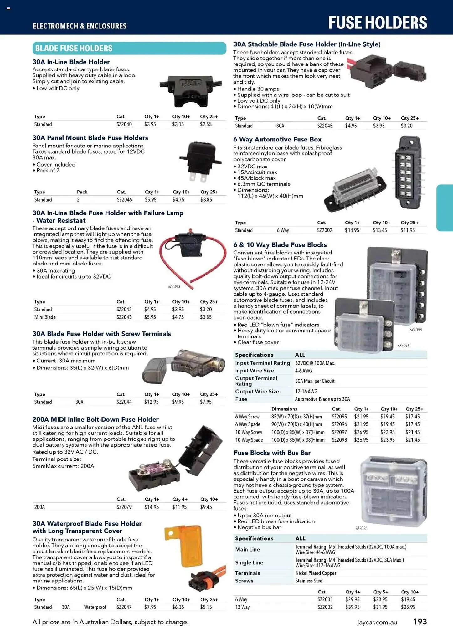 Jaycar Electronics catalogue - Catalogue valid from 8 July to 9 July 2026 - page 193