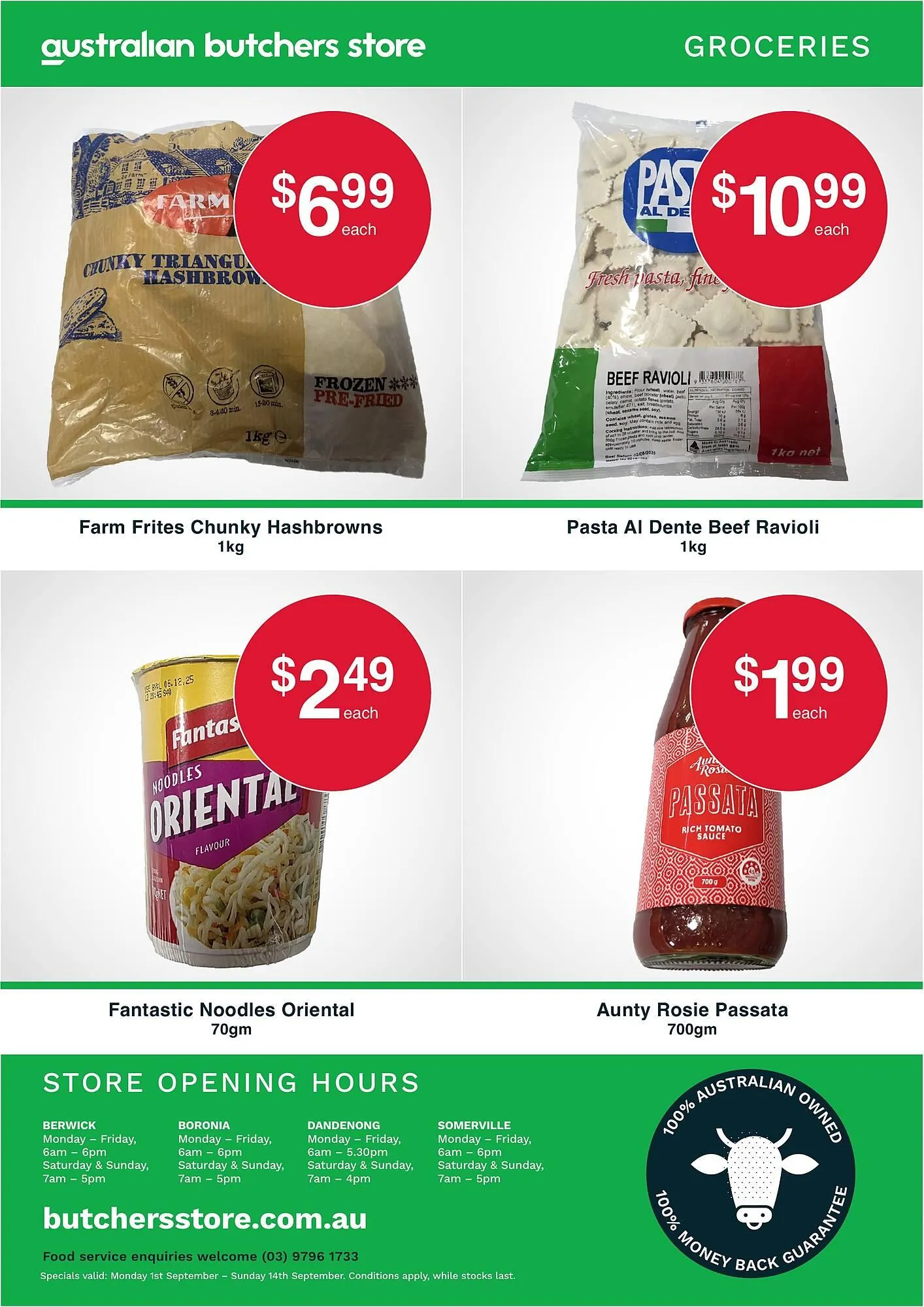 Australian Butchers Store catalogue - Catalogue valid from 1 September to 14 September 2025 - page 4