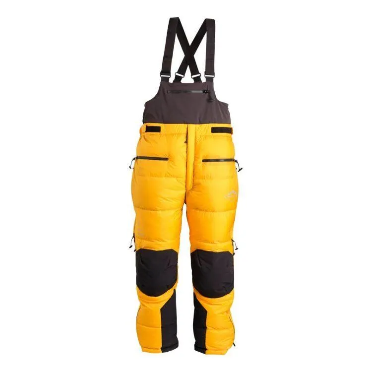 Unisex Pro Elite Alpine Down Salopettes Yellow & Black