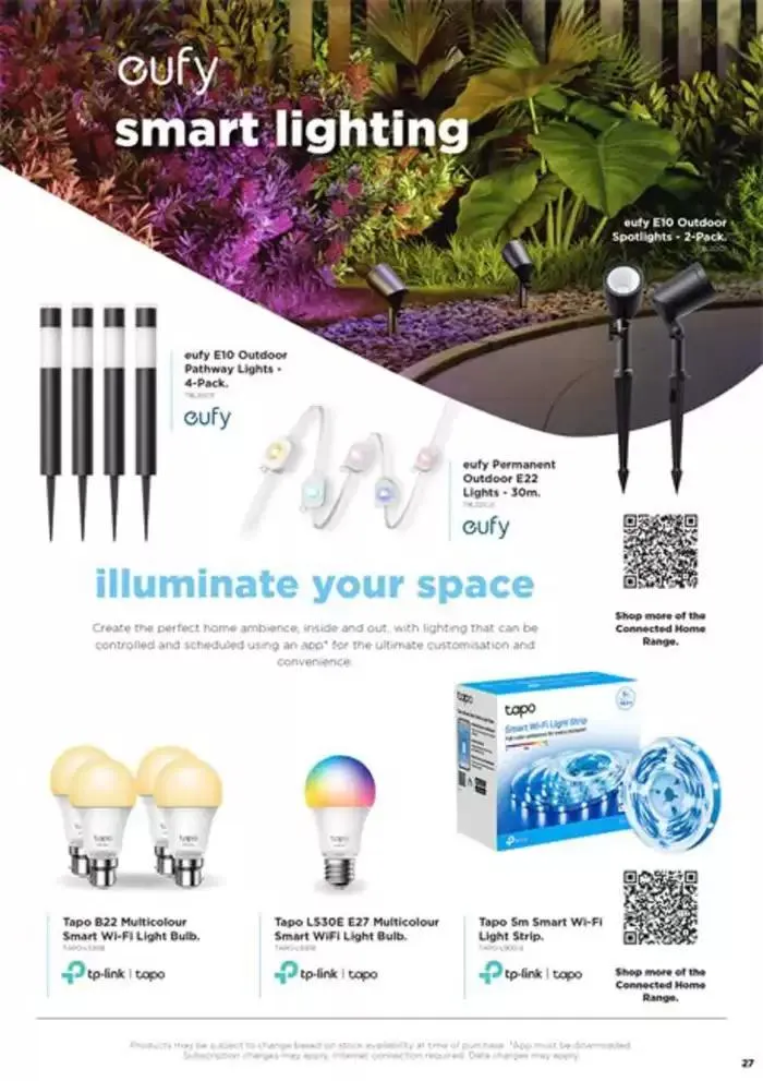 JM Connected Home Bundle Guide - Catalogue valid from 22 January to 31 July 2025 - page 27