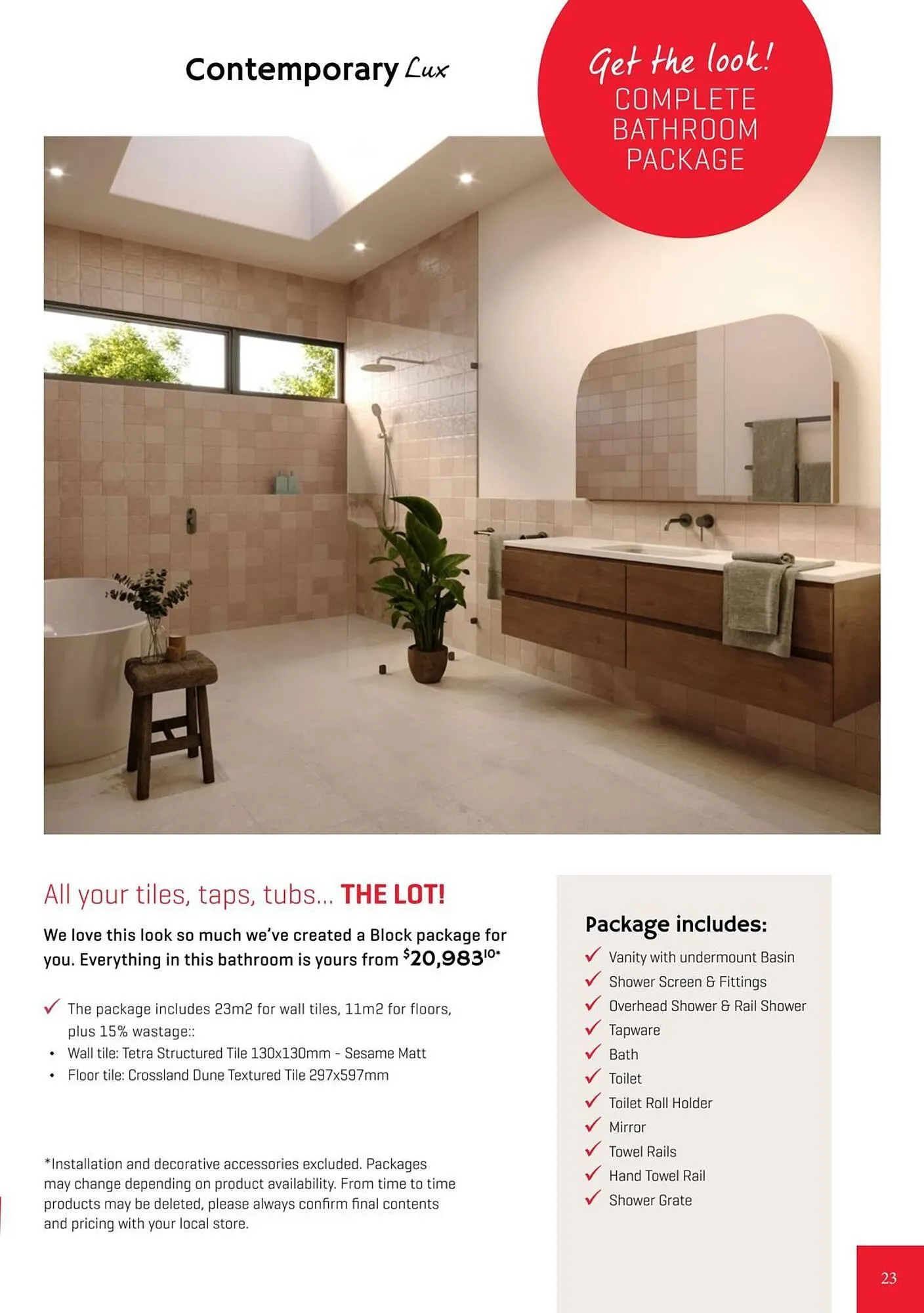 Beaumont Tiles catalogue - Catalogue valid from 25 August to 31 December 2025 - page 23