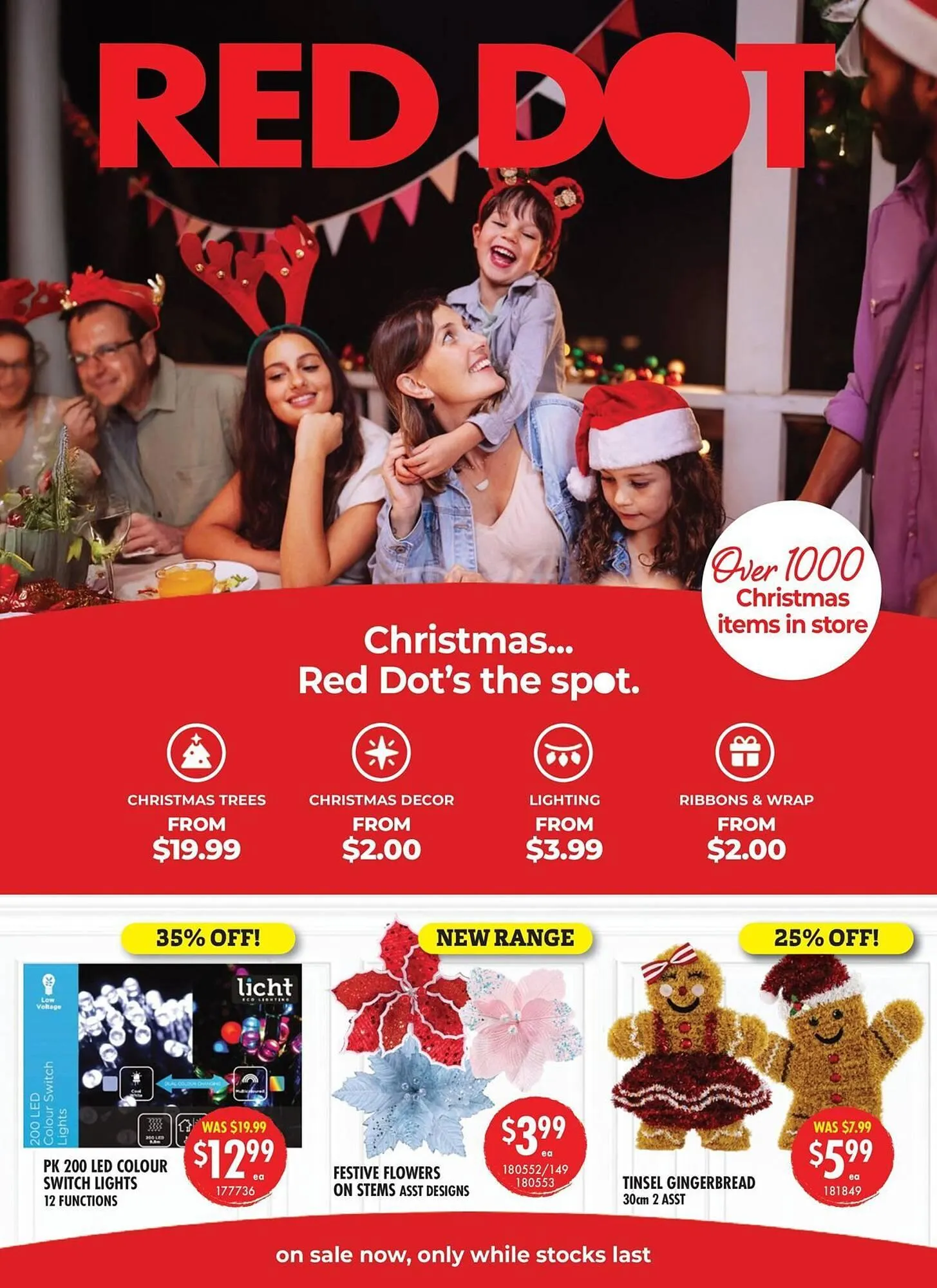 Red Dot catalogue - Catalogue valid from 12 December to 24 December 2025 - page 1