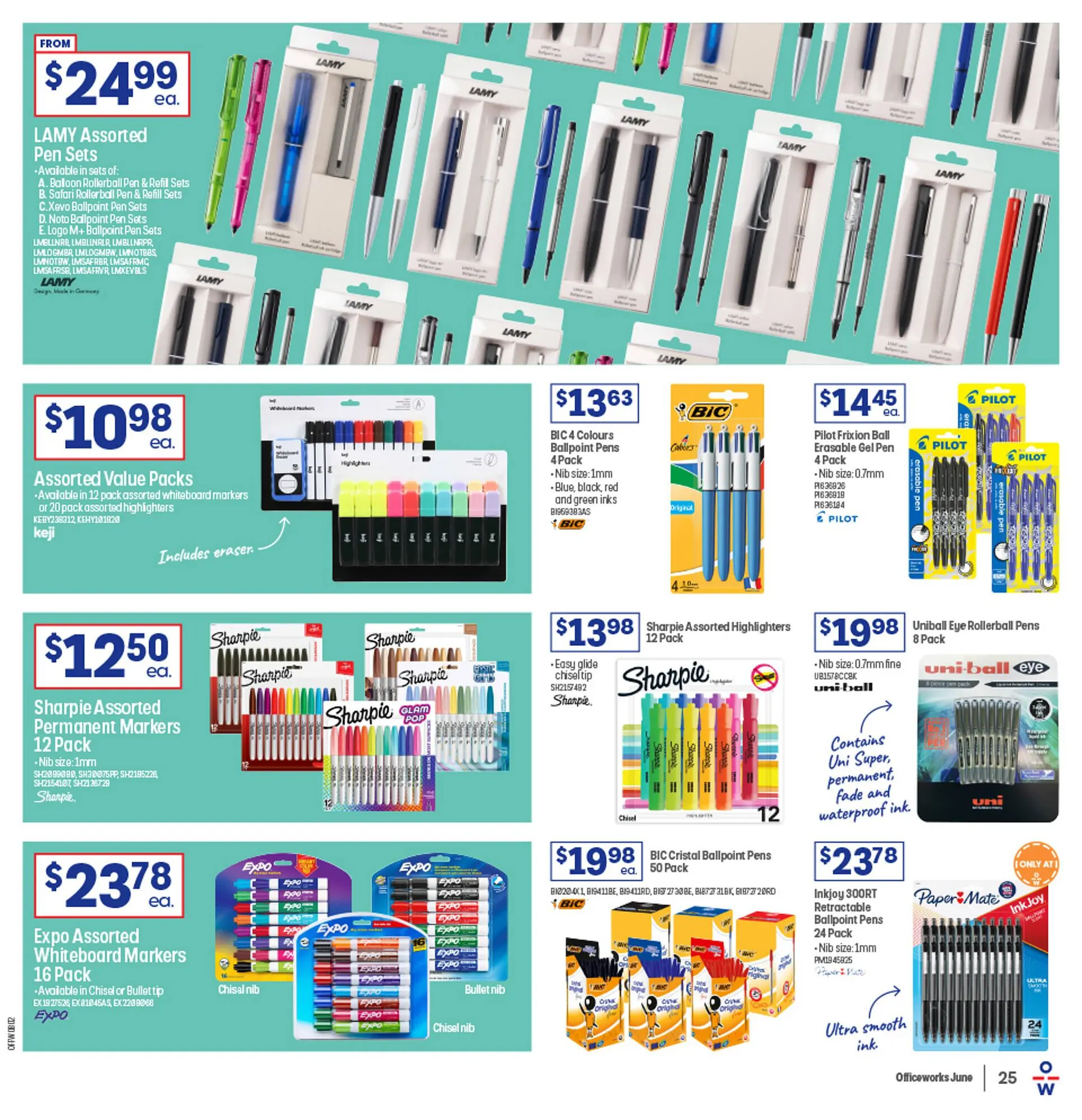 Officeworks catalogue - Catalogue valid from 29 May to 30 June 2025 - page 25