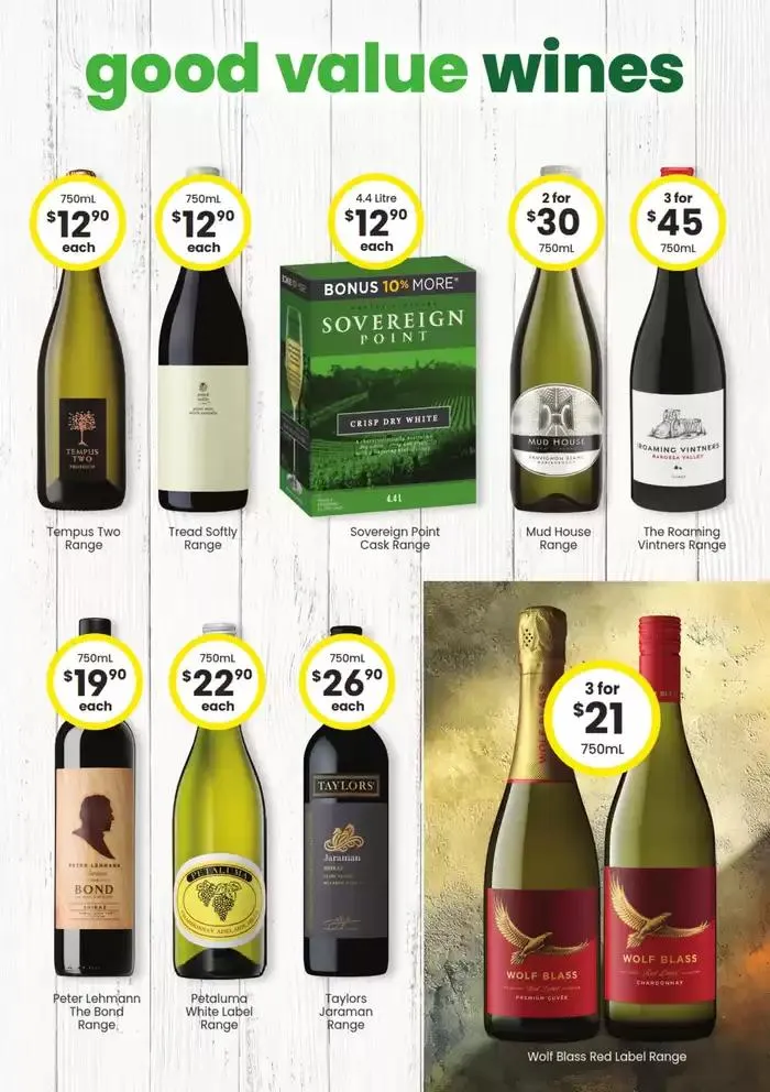 Good Value Booze, For Long Weekends. QLD 07/04 - Catalogue valid from 7 April to 20 April 2025 - page 4