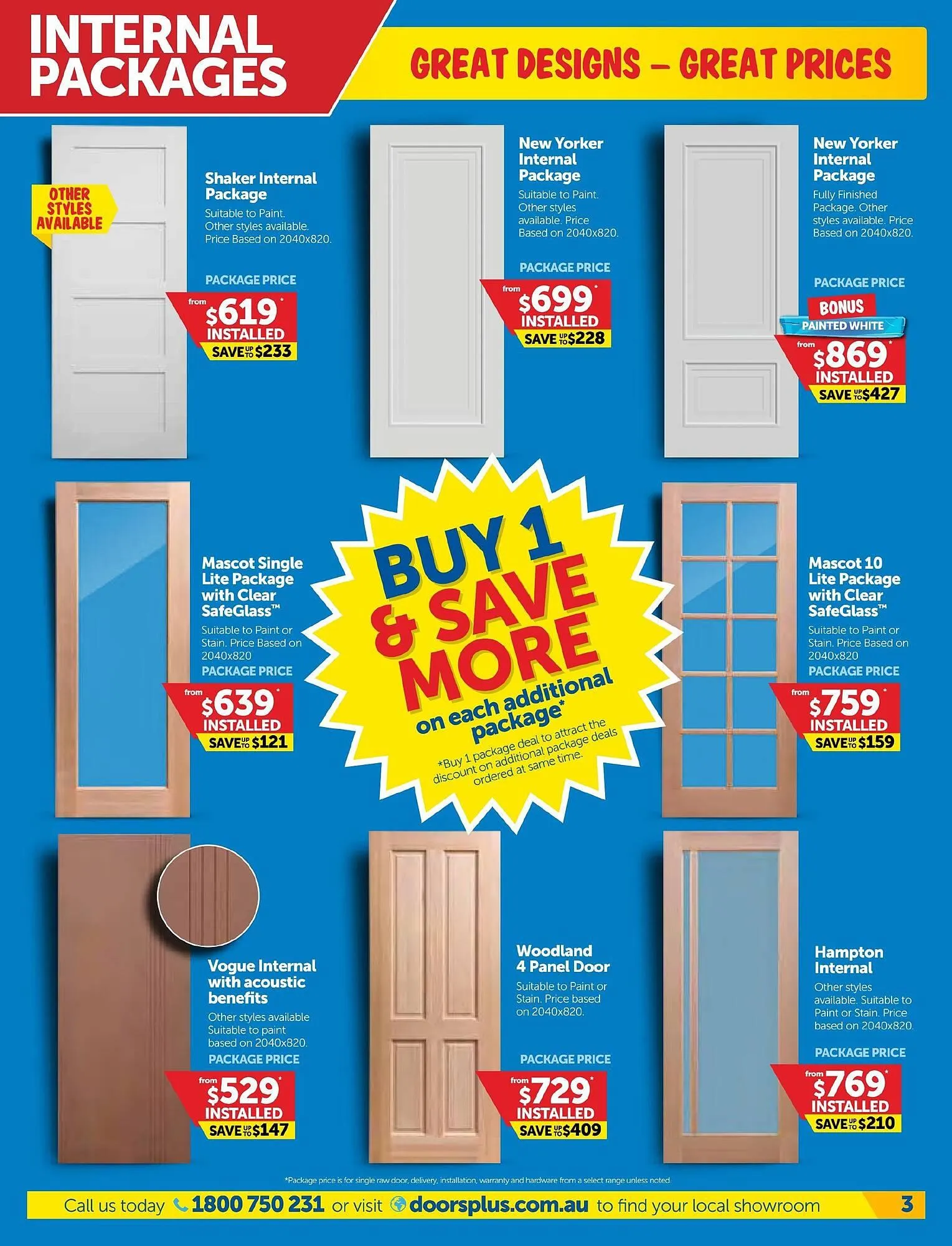 Doors Plus catalogue - Catalogue valid from 1 September to 30 September 2025 - page 3