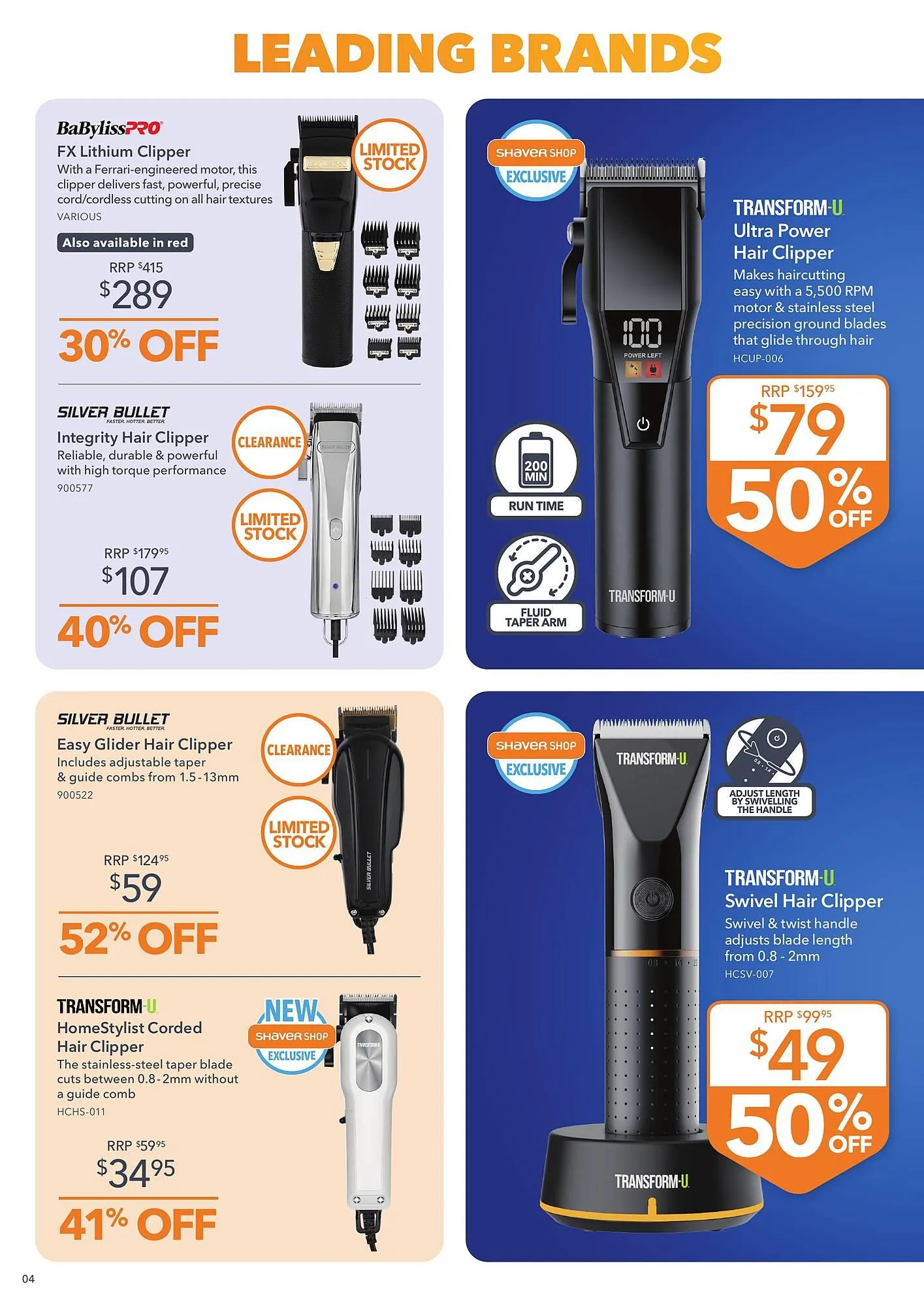 Shaver Shop catalogue - Catalogue valid from 1 October to 28 October 2025 - page 4