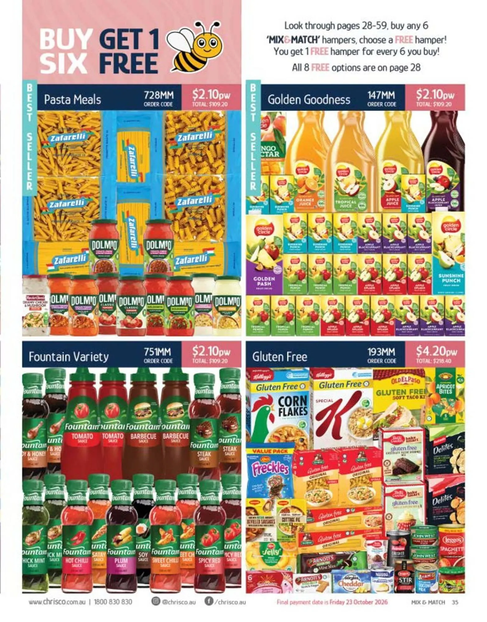 Chrisco Hampers catalogue - Catalogue valid from 19 September to 31 December 2026 - page 35