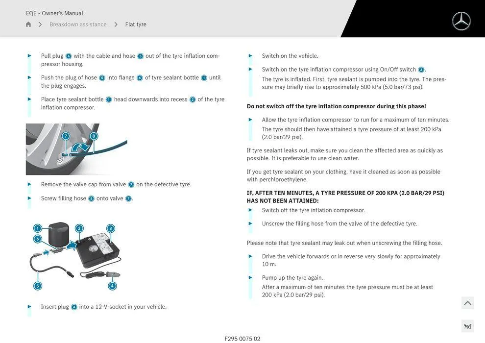 EQE Sedan - Catalogue valid from 11 September to 11 September 2025 - page 731