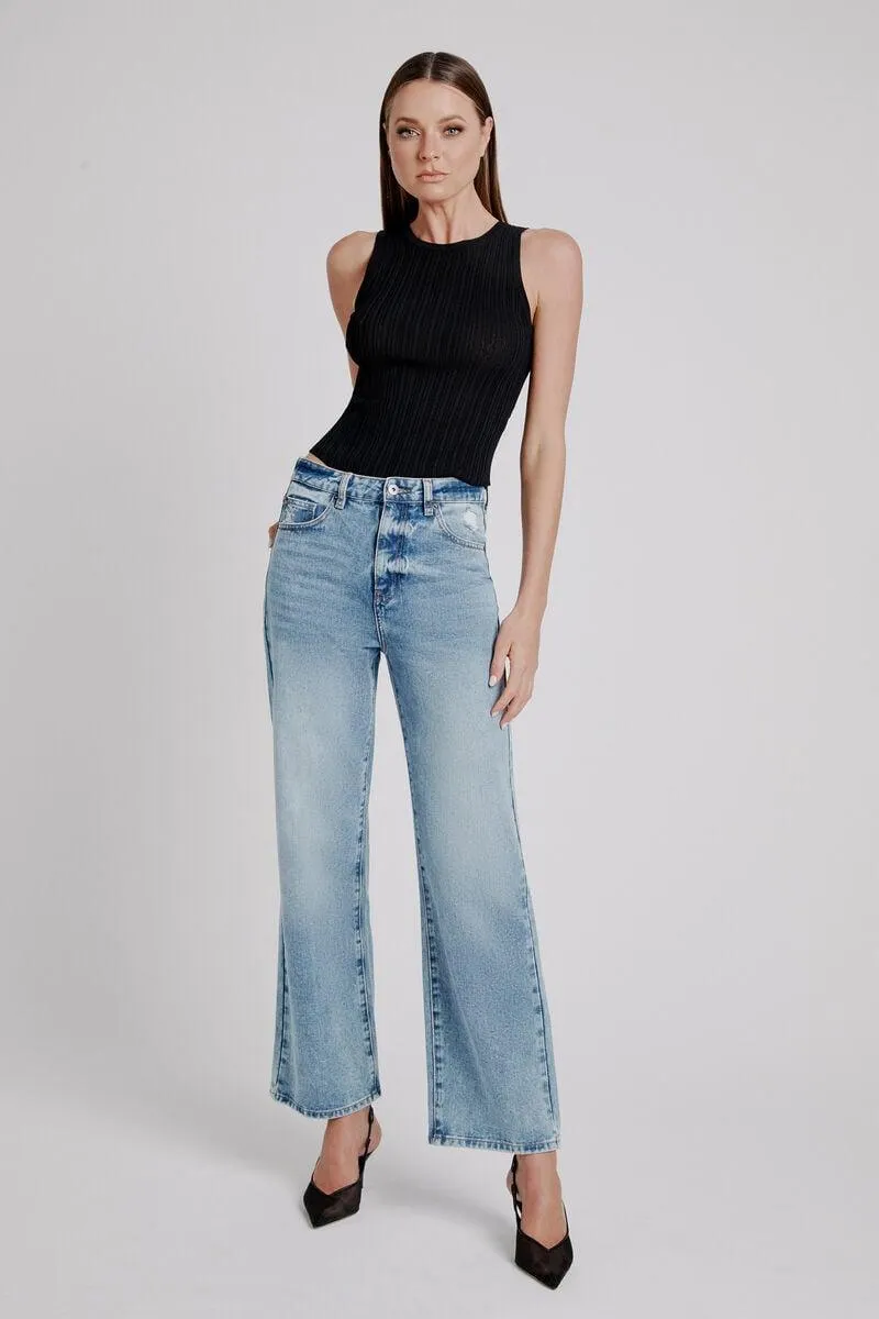 pia straight jeans in vintage