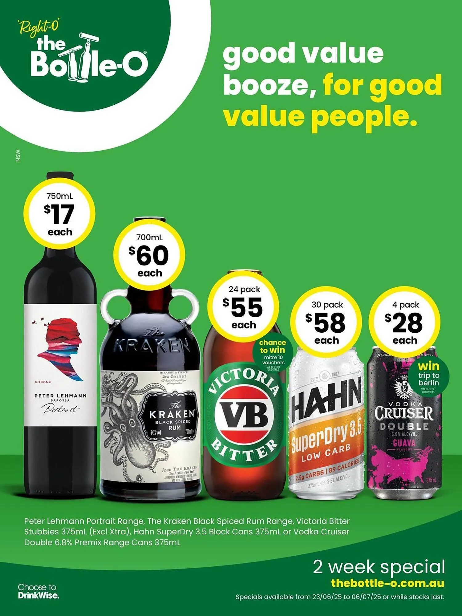 The Bottle O catalogue - 1