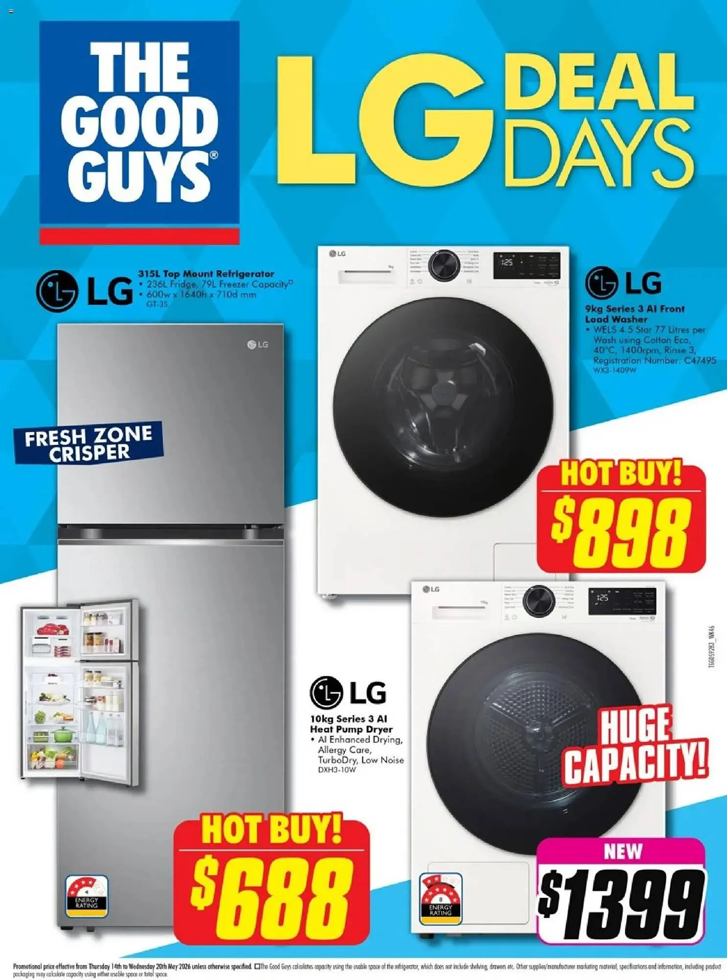 The Good Guys catalogue - Catalogue valid from 14 May to 20 May 2026 - page 1