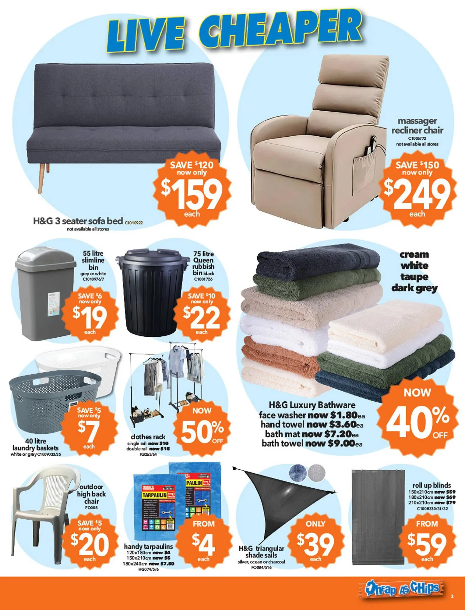 Cheap as Chips catalogue - Catalogue valid from 1 October to 14 October 2025 - page 3