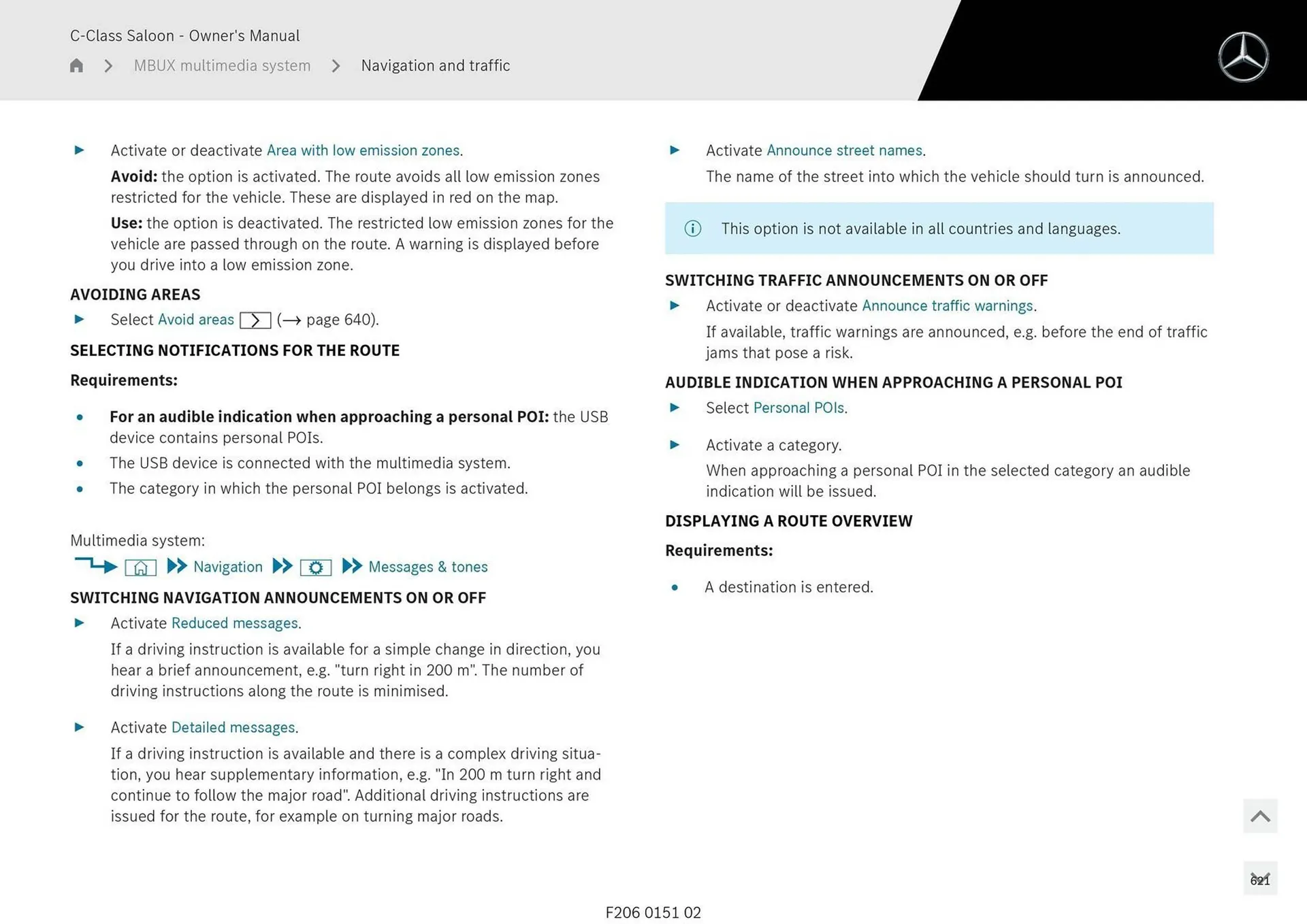 Mercedes-Benz catalogue - Catalogue valid from 28 April to 28 May 2025 - page 621