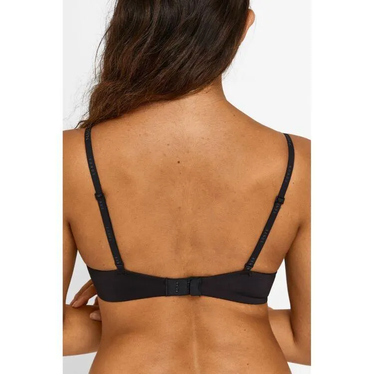 Bonds Women's Invisible Micro Wirefree Contour Bra Black